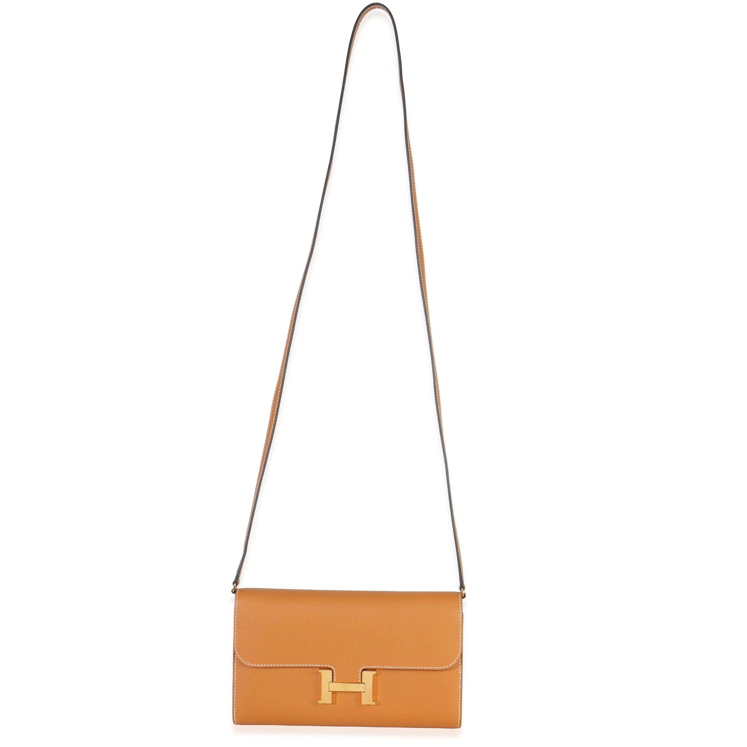 Toffee Epsom Constance Long Wallet To Go GHW - Image 8