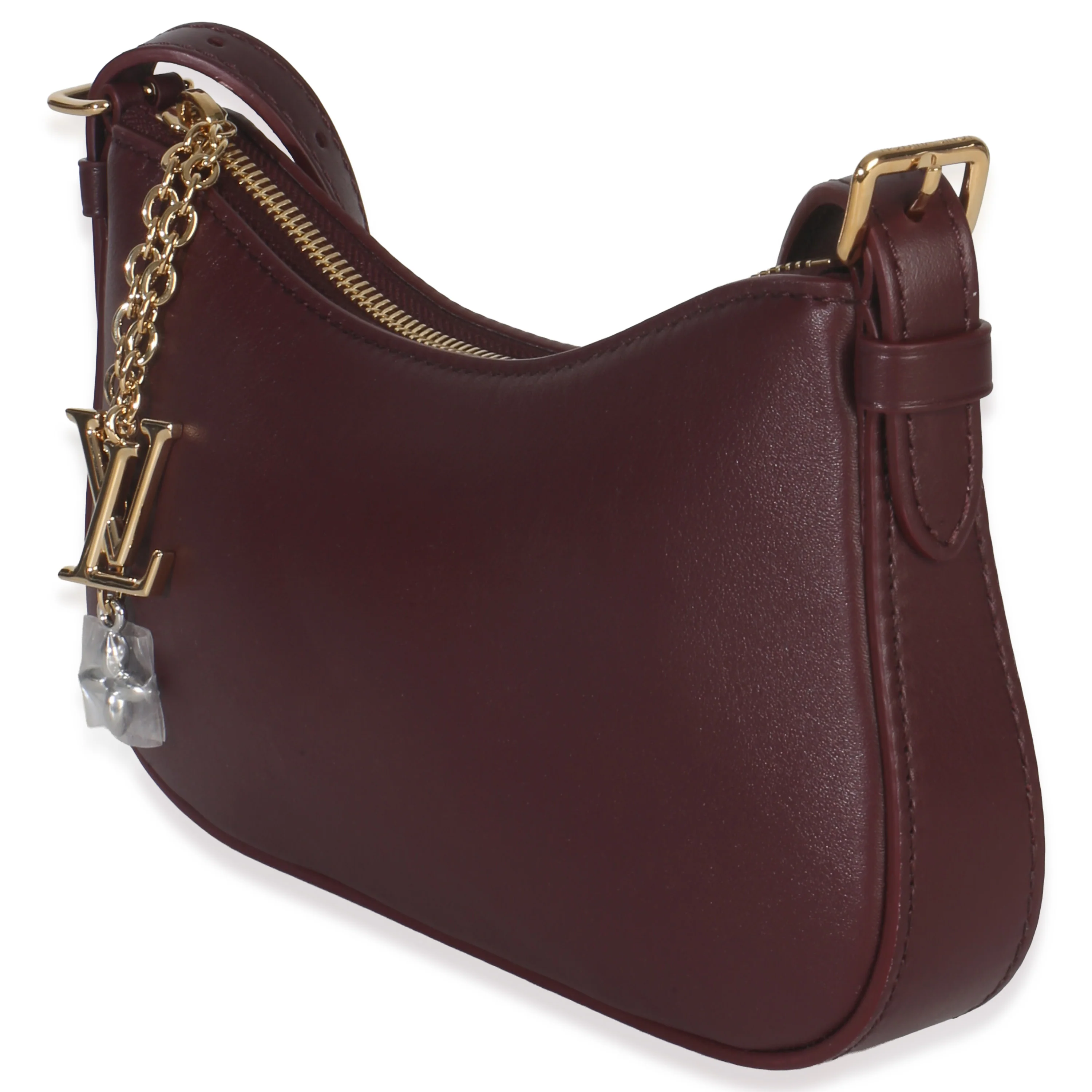 Garnet Calfskin Pochette LV Bloom - Image 2