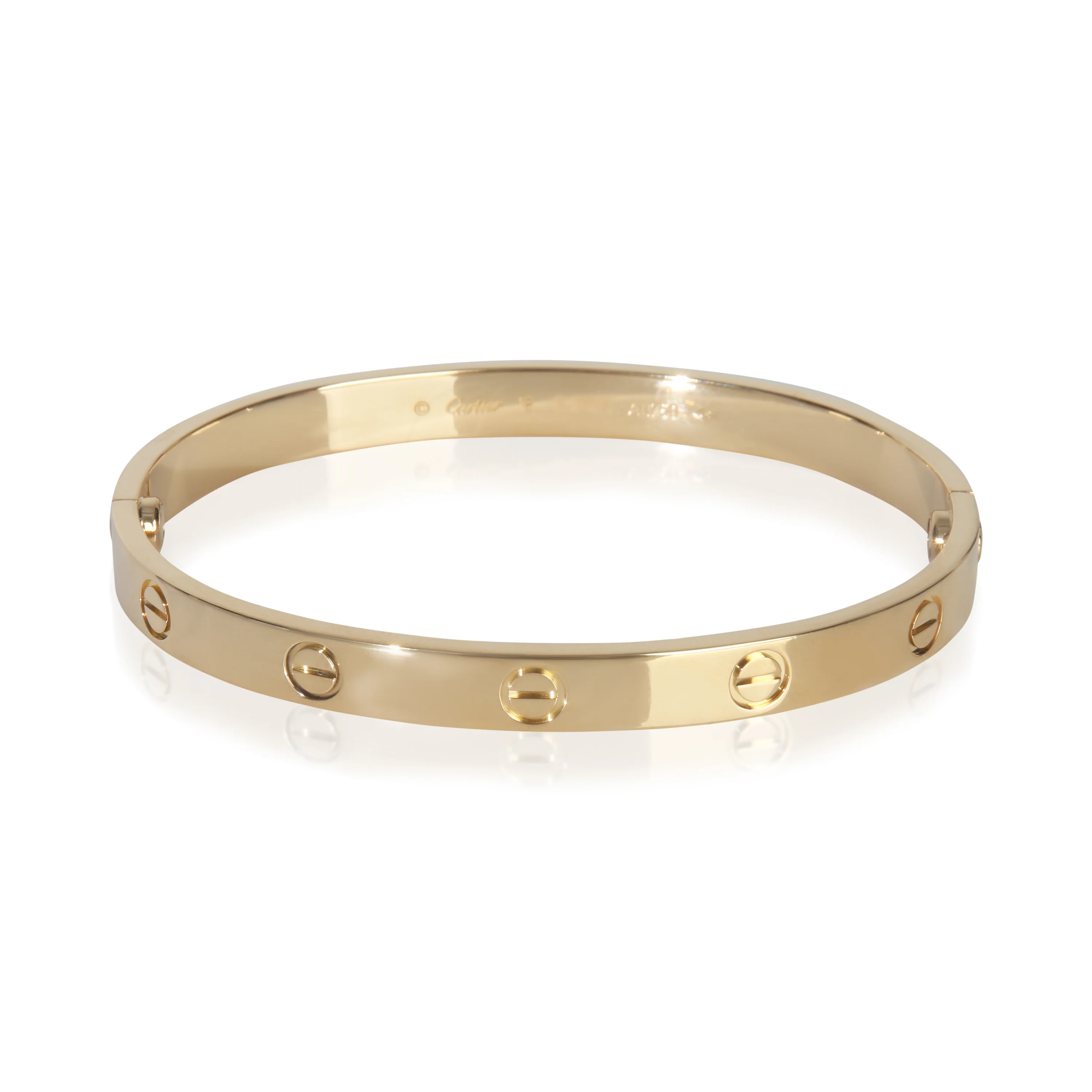 Yellow Gold Love Bracelet