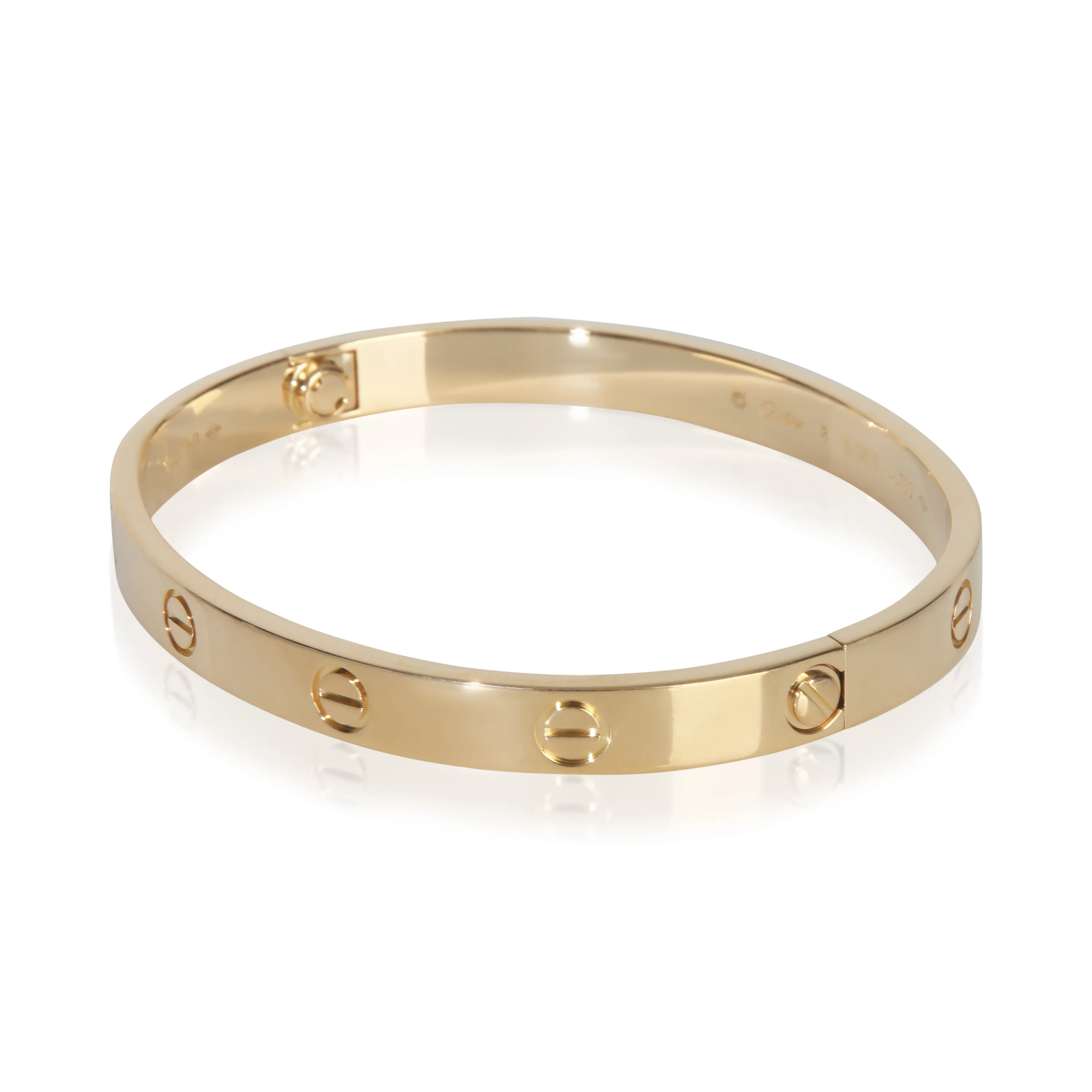 Yellow Gold Love Bracelet - Image 2
