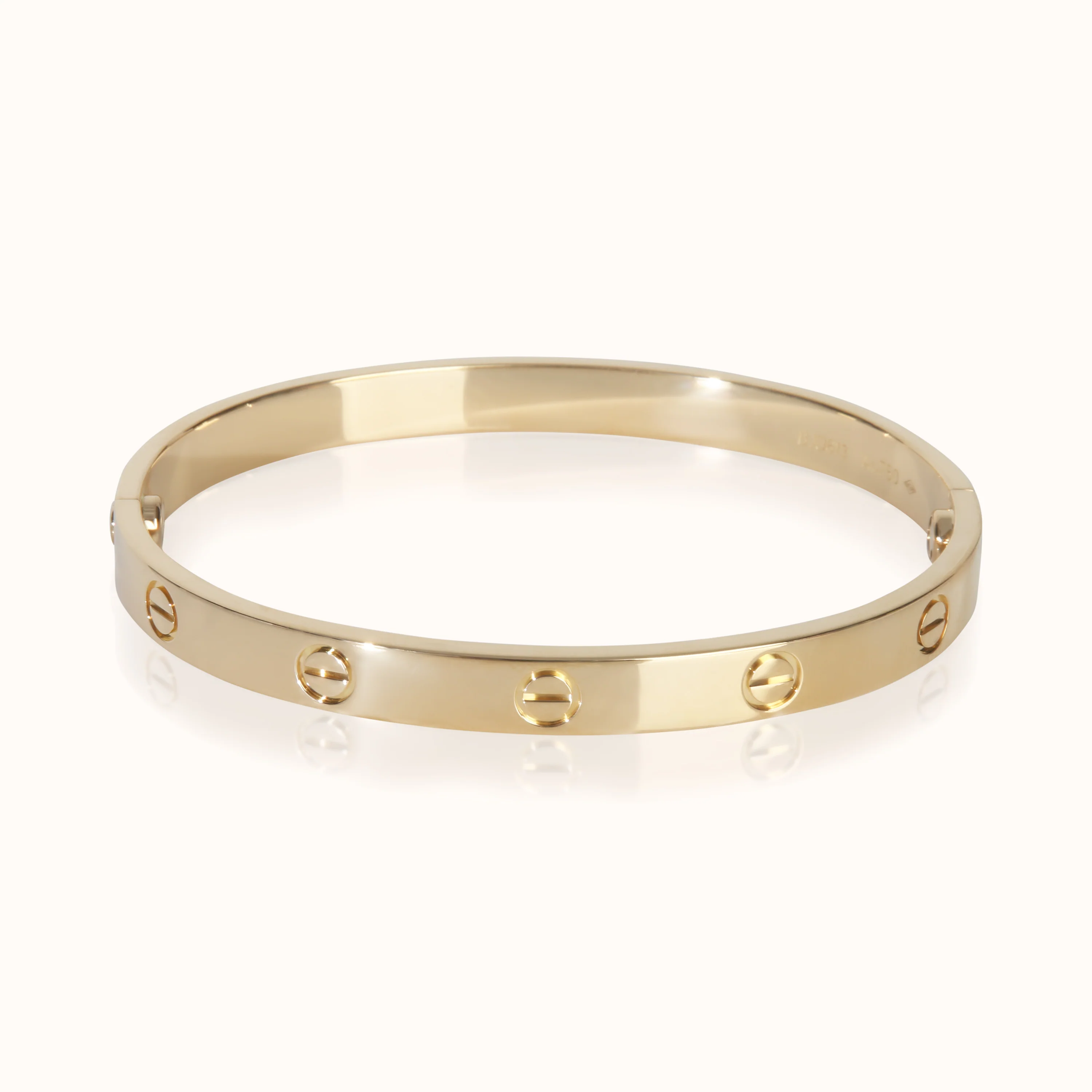 Yellow Gold Love Bracelet - Image 3