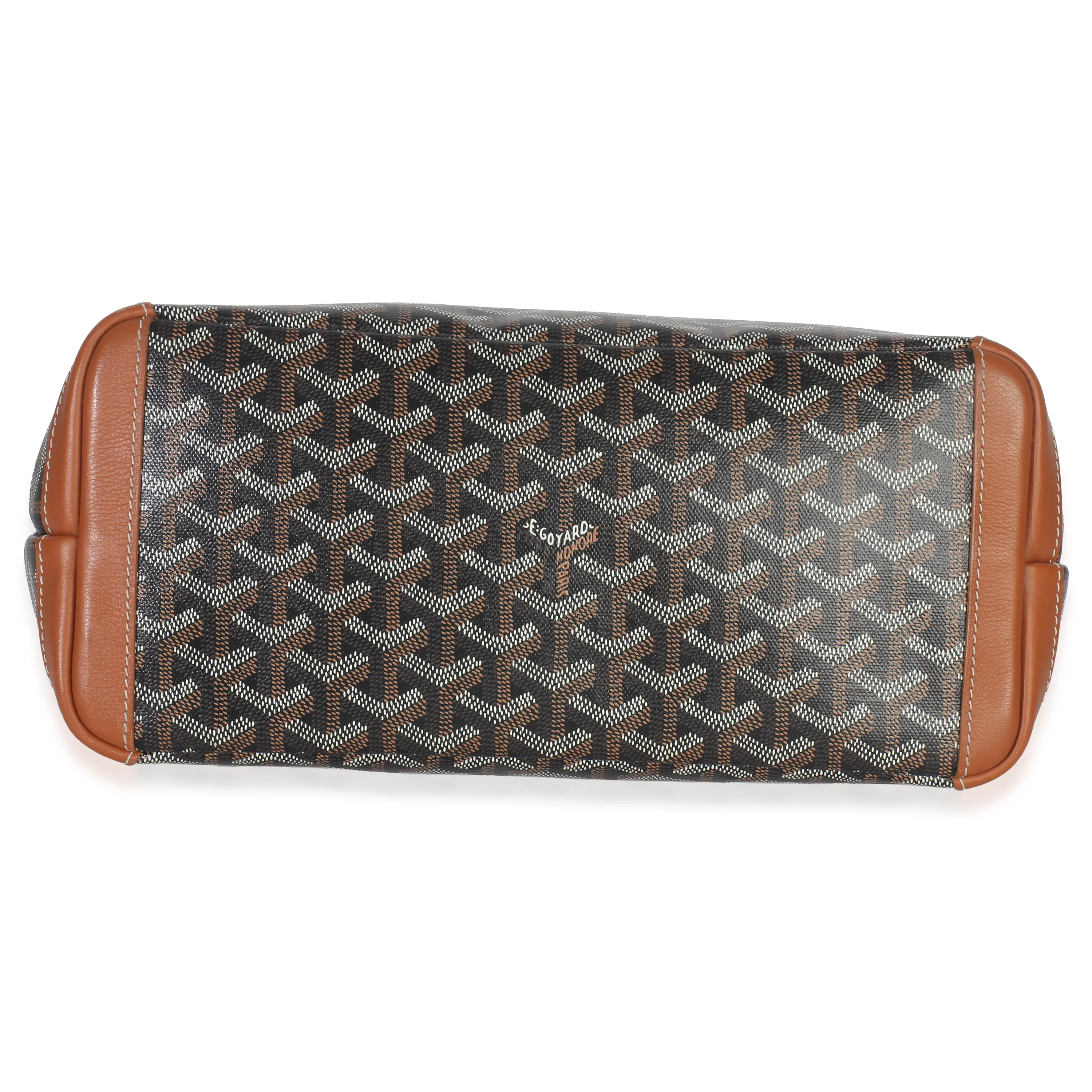 Gold Black Goyardine Canvas Artois PM - Image 5