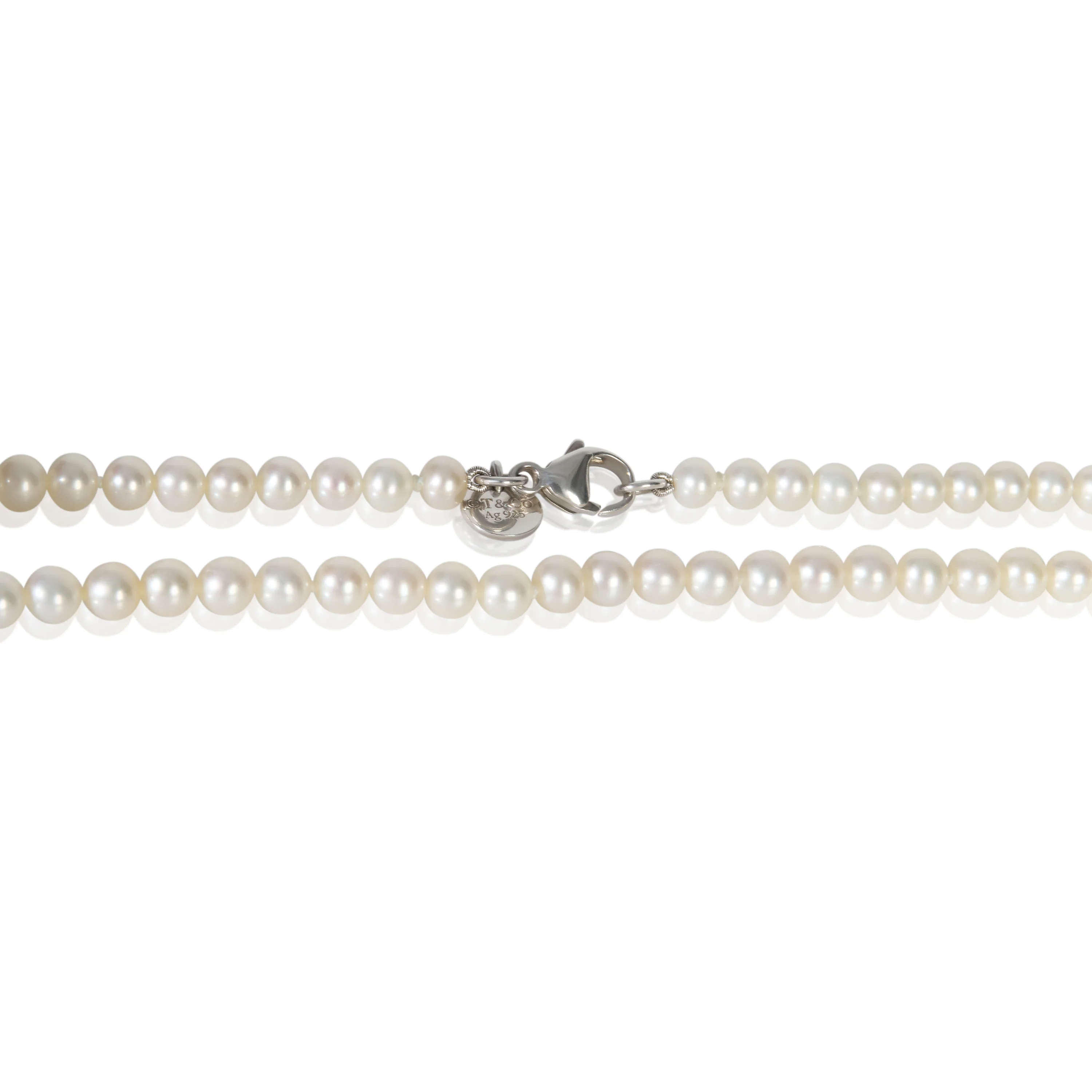 Sterling Silver Pearl Ziegfeld Necklace - Image 2