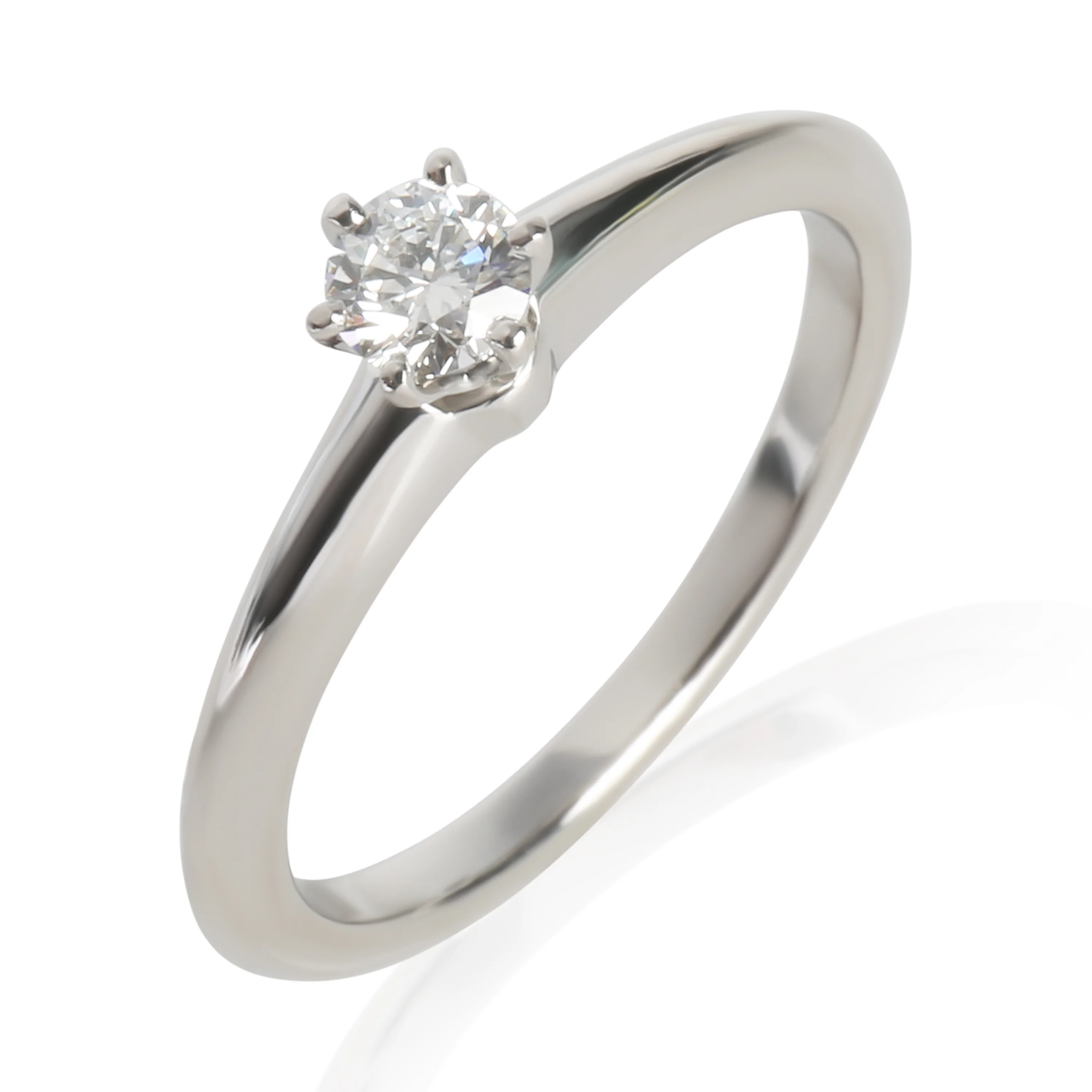 0.21 ct Round Brilliant Diamond Engagement Ring - Image 4