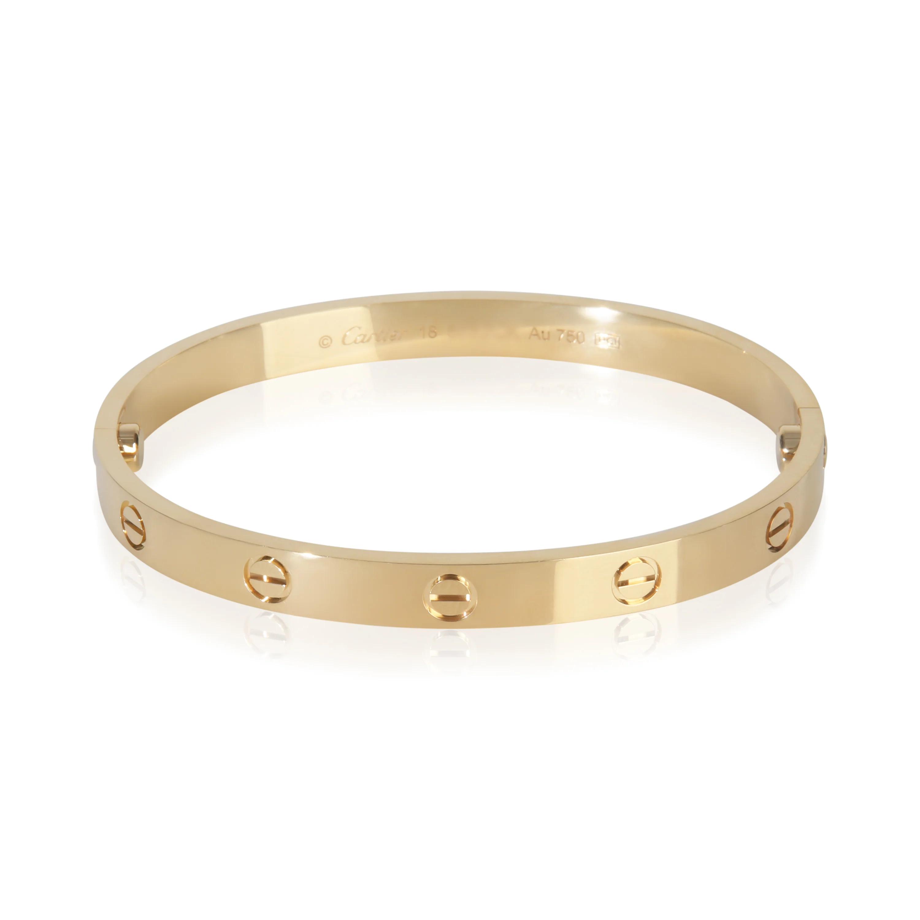Yellow Gold Love Bracelet