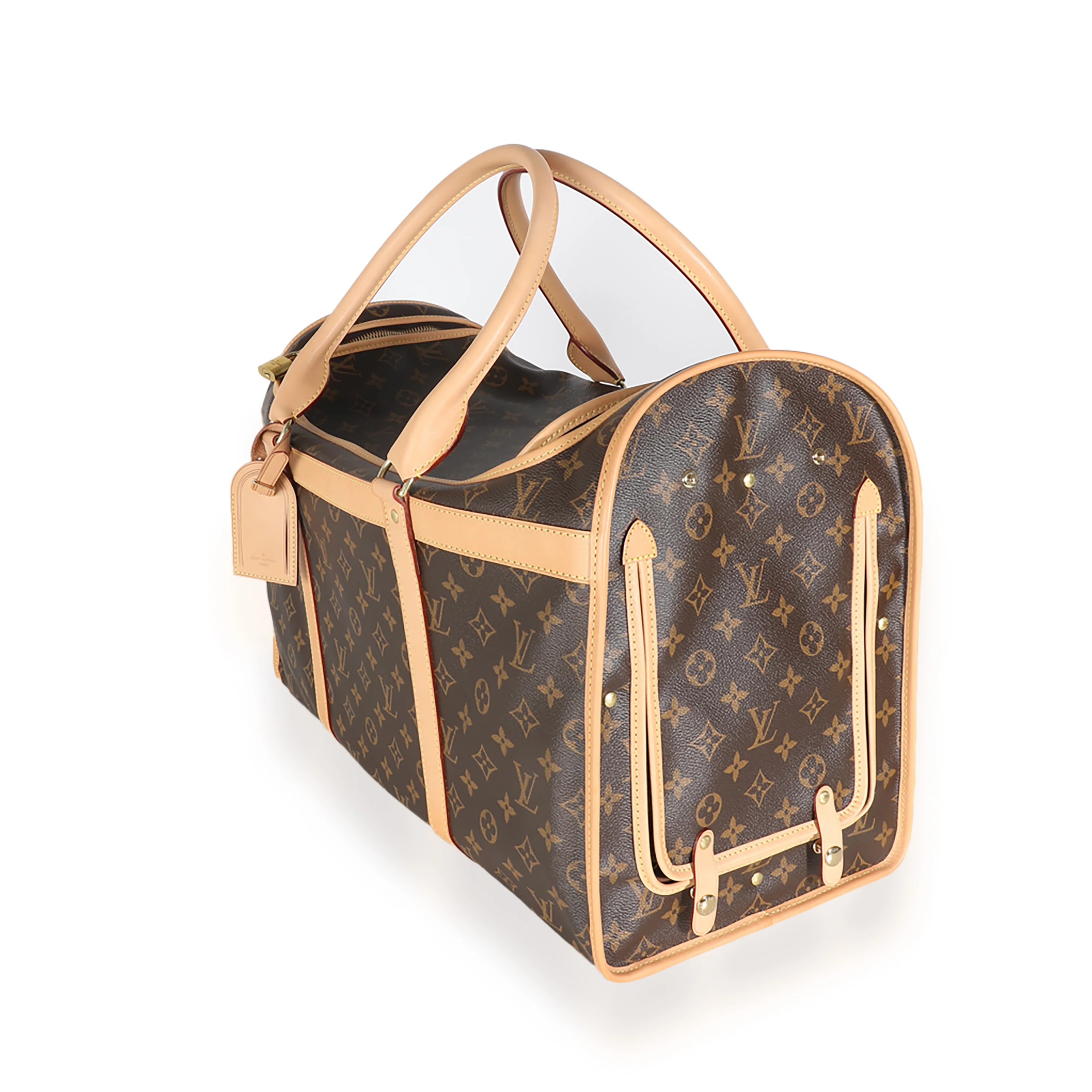 Monogram Canvas Sac Chien 50 Pet Carrier - Image 2