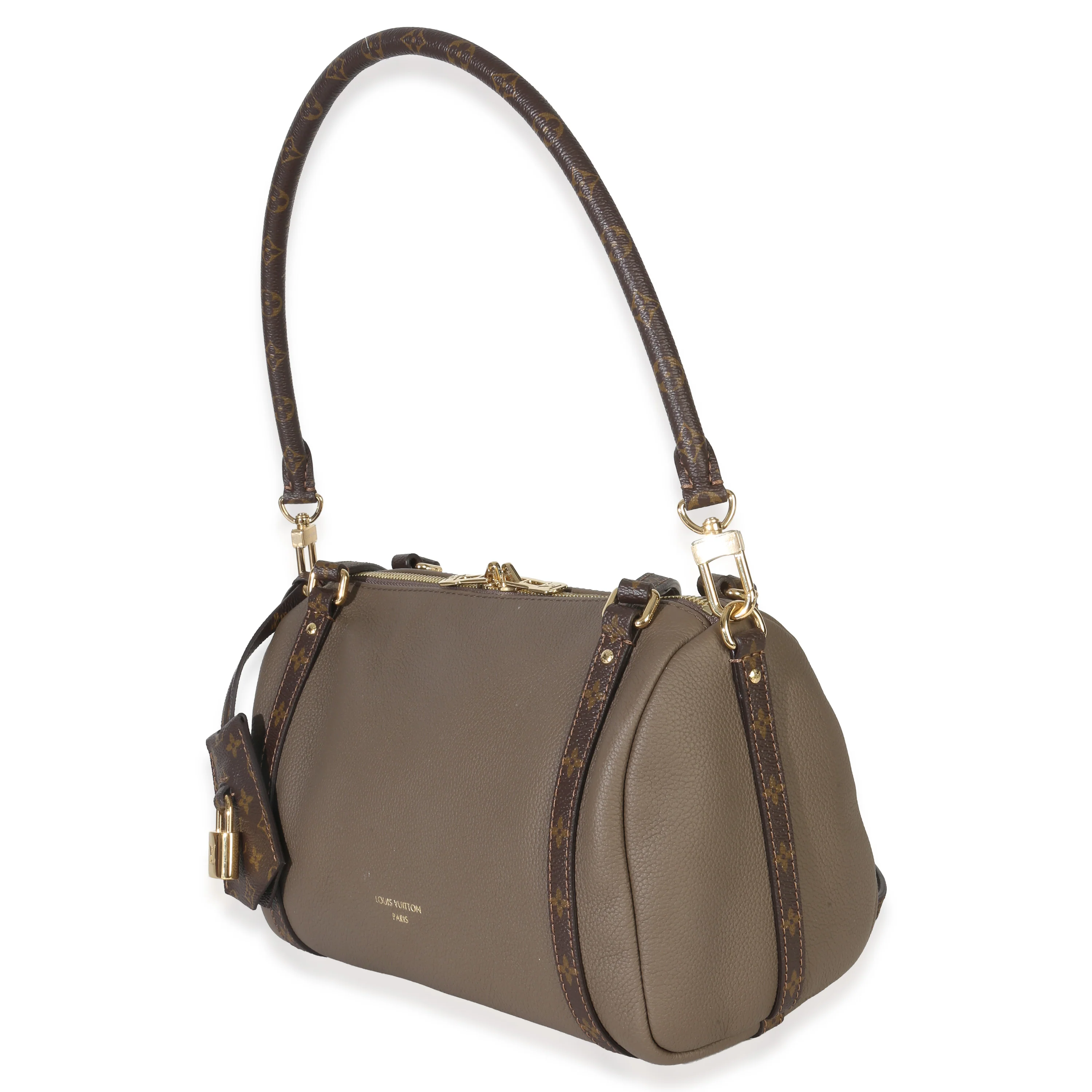 Smoke Grey Calfskin Monogram Canvas Express PM - Image 2