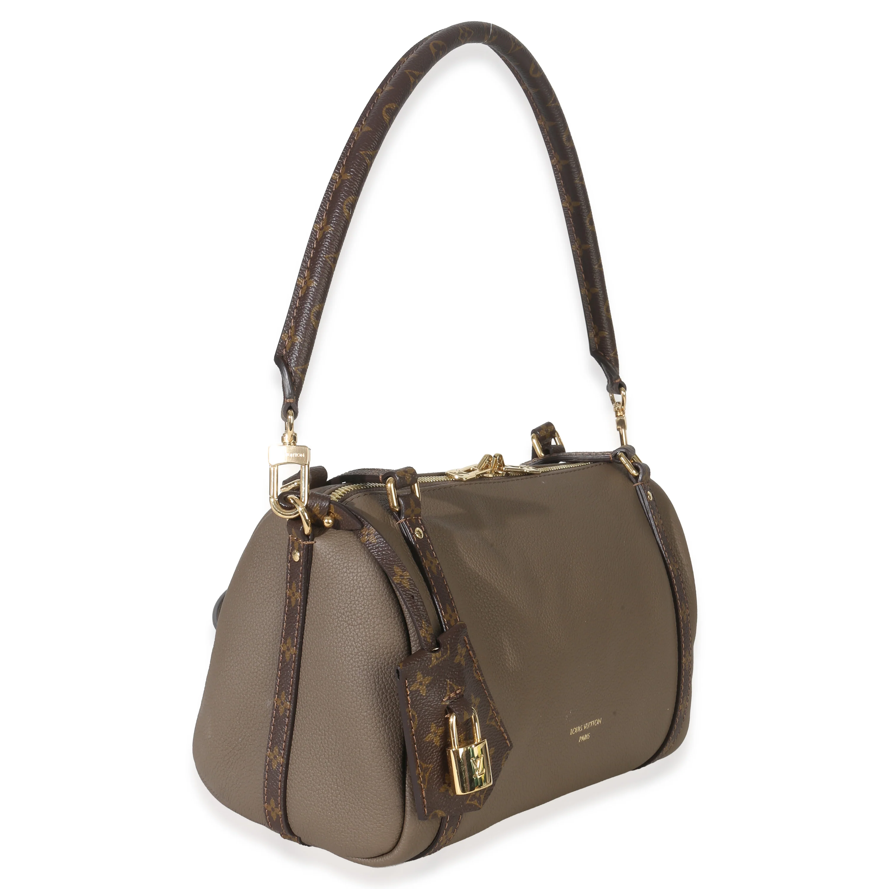 Smoke Grey Calfskin Monogram Canvas Express PM - Image 3