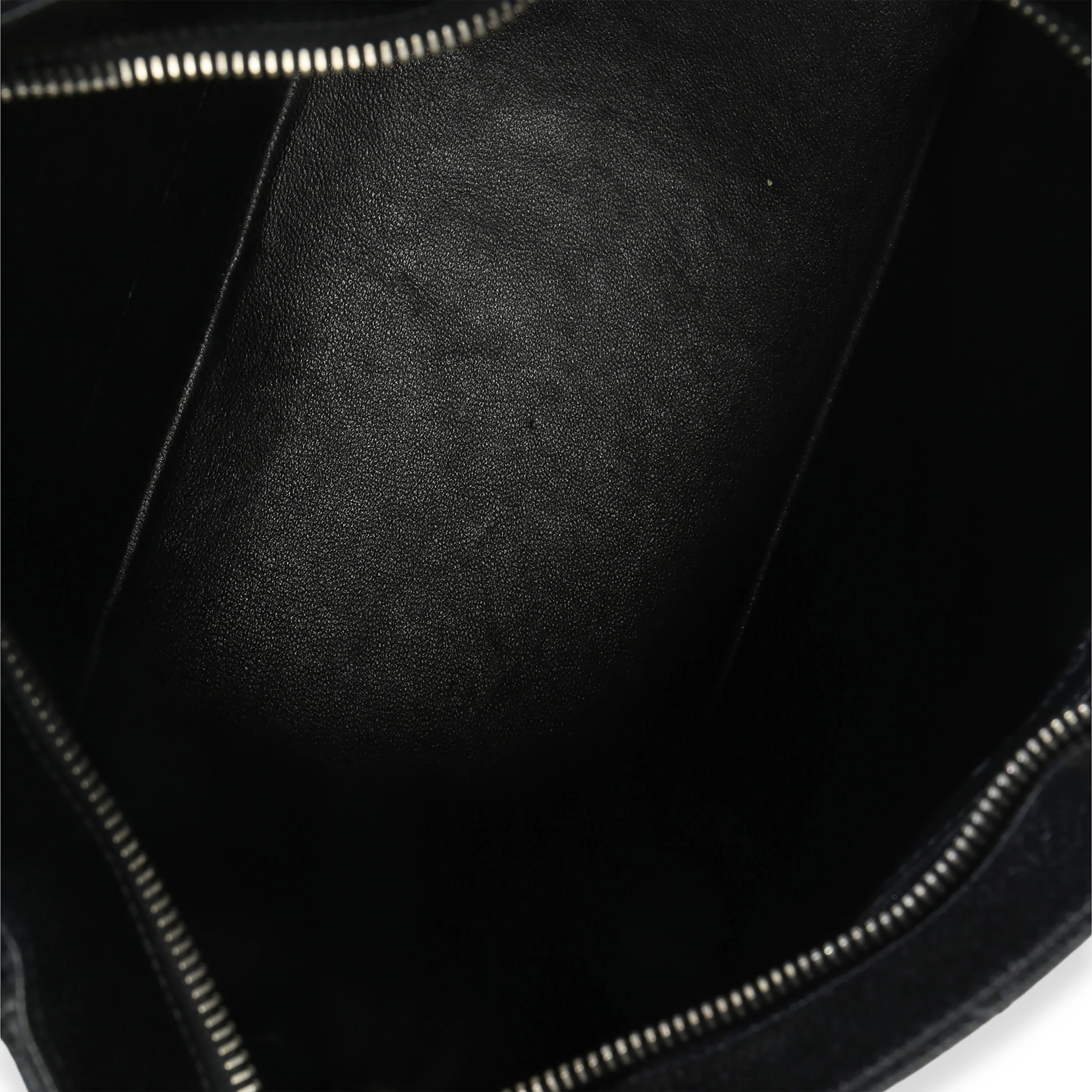 Vintage Black Quilted Caviar Medallion Tote - Image 8