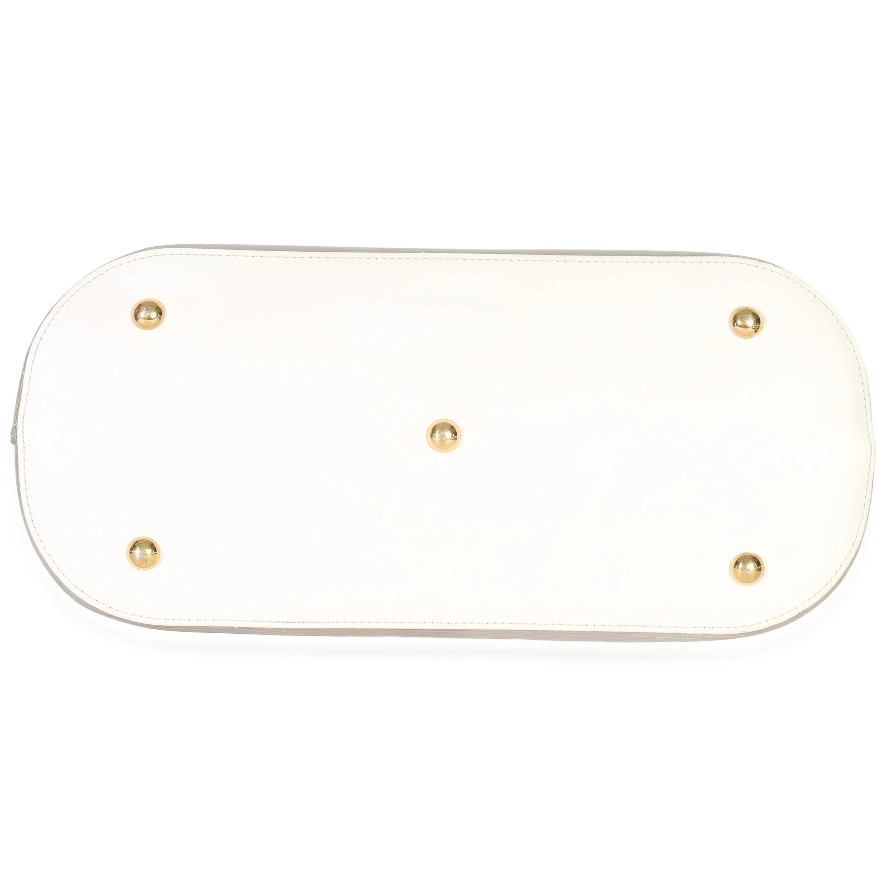 White Epi Plage Vinyl Lagoon Bay Tote - Image 6
