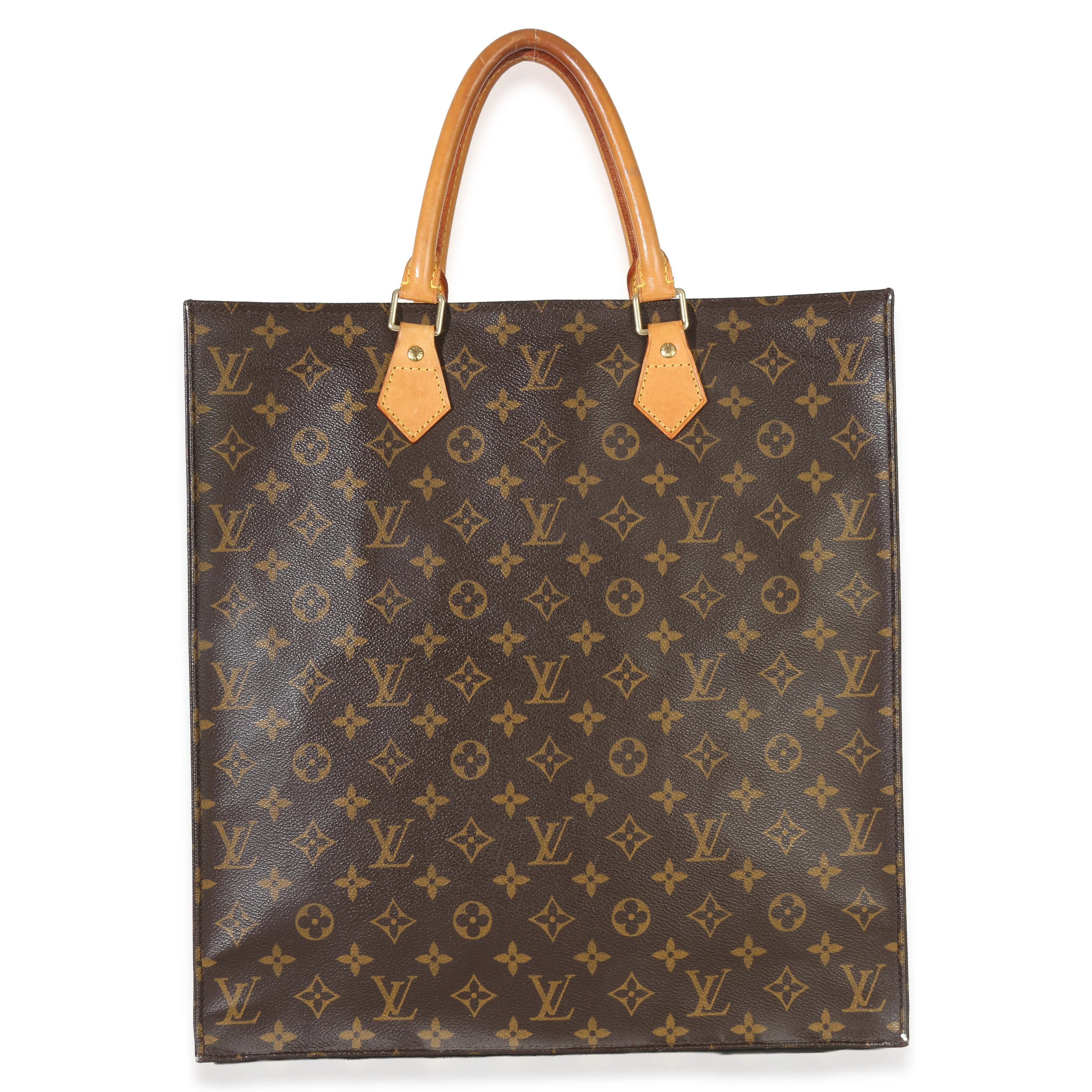 Monogram Canvas Sac Plat Tote - Image 4