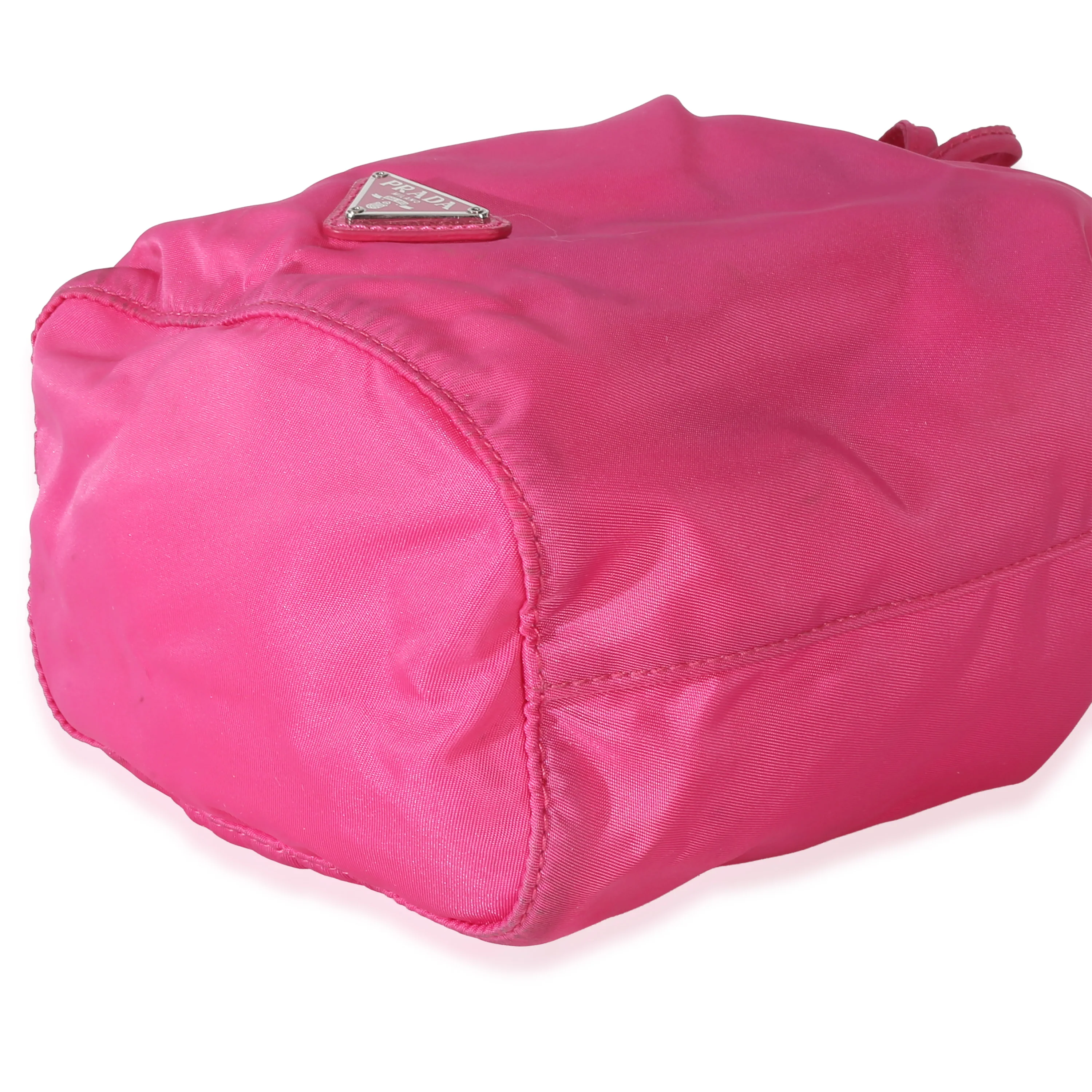 Pink Tessuto Logo Drawstring Pouch - Image 7