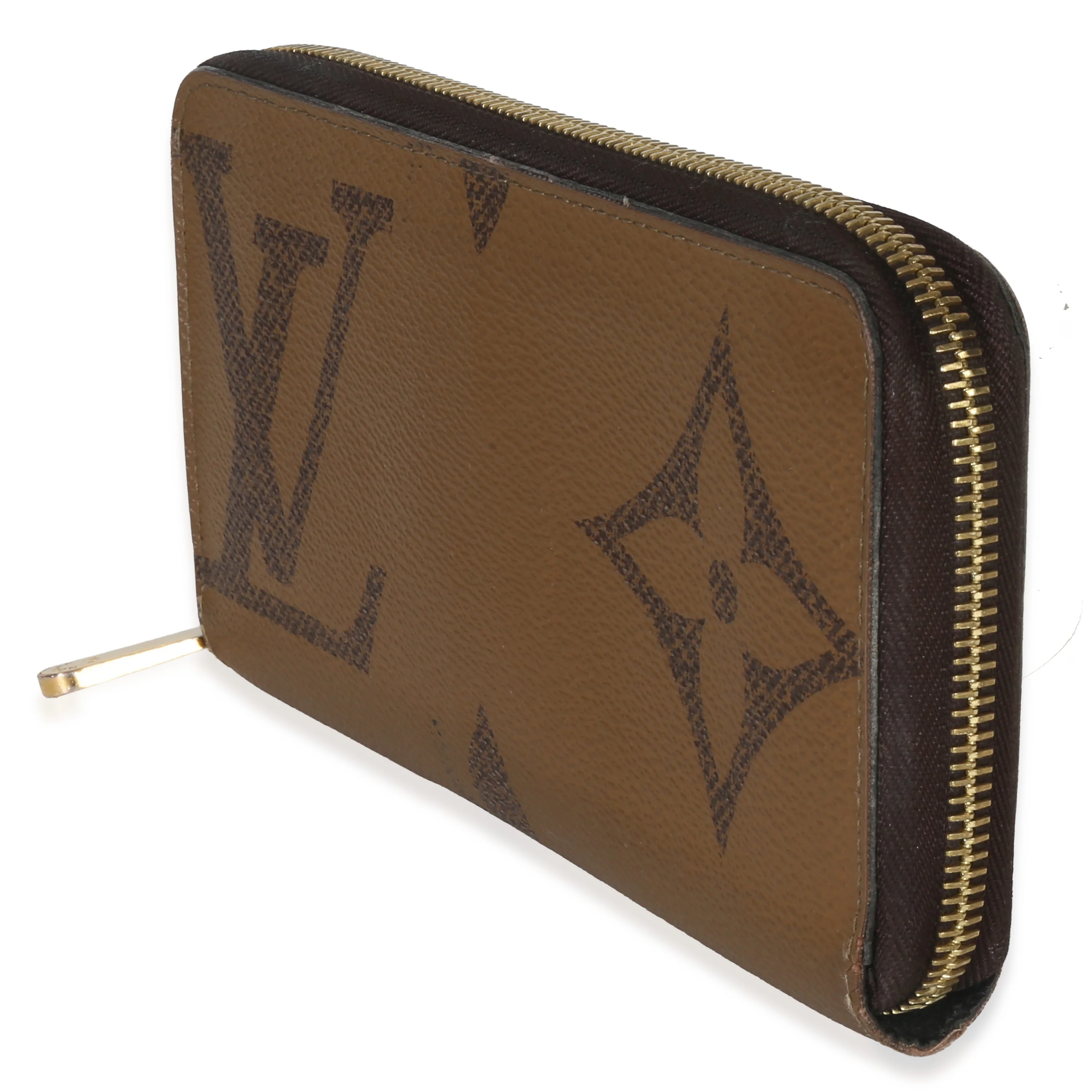 Giant Reverse Monogram Canvas Zippy Wallet - Image 2