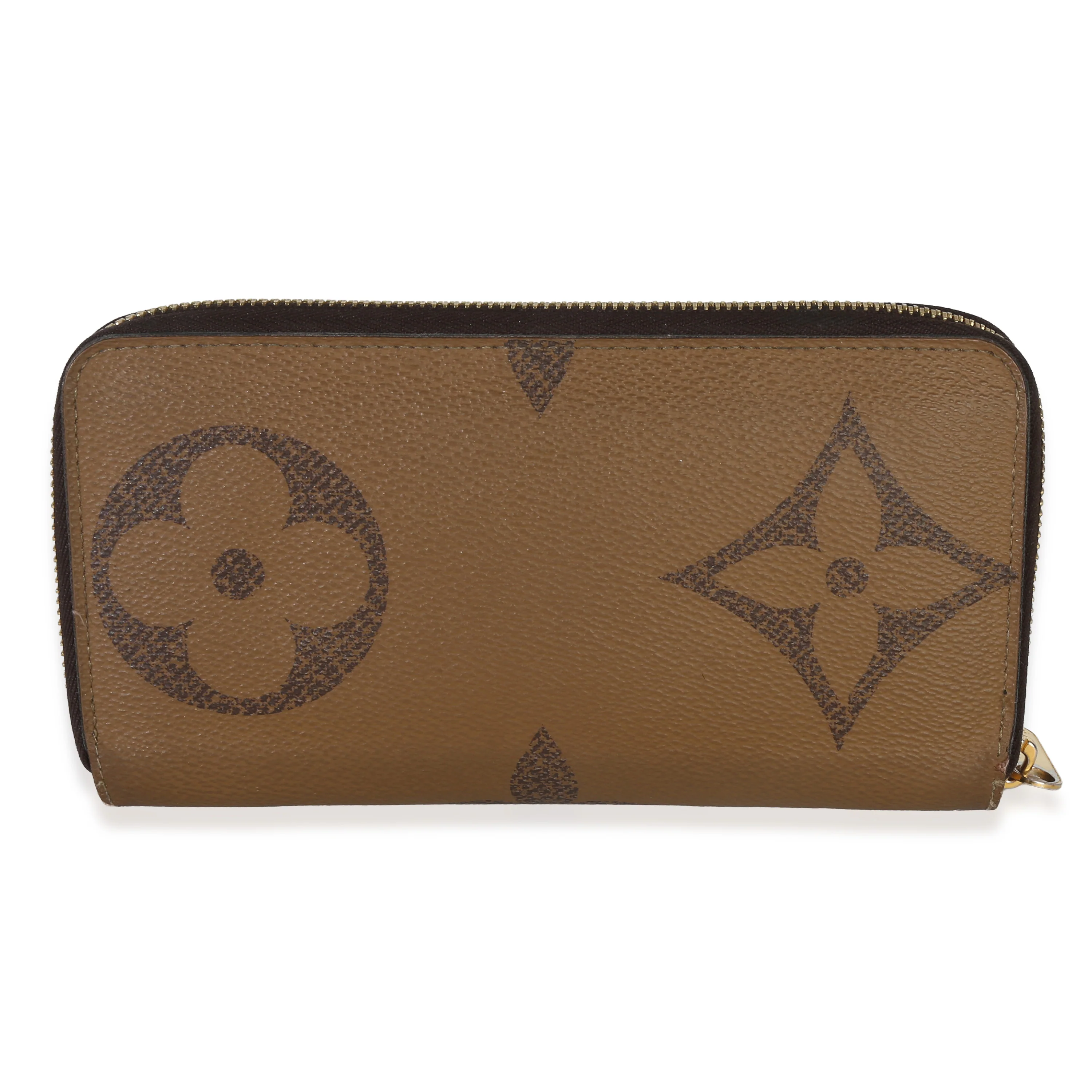 Giant Reverse Monogram Canvas Zippy Wallet - Image 4