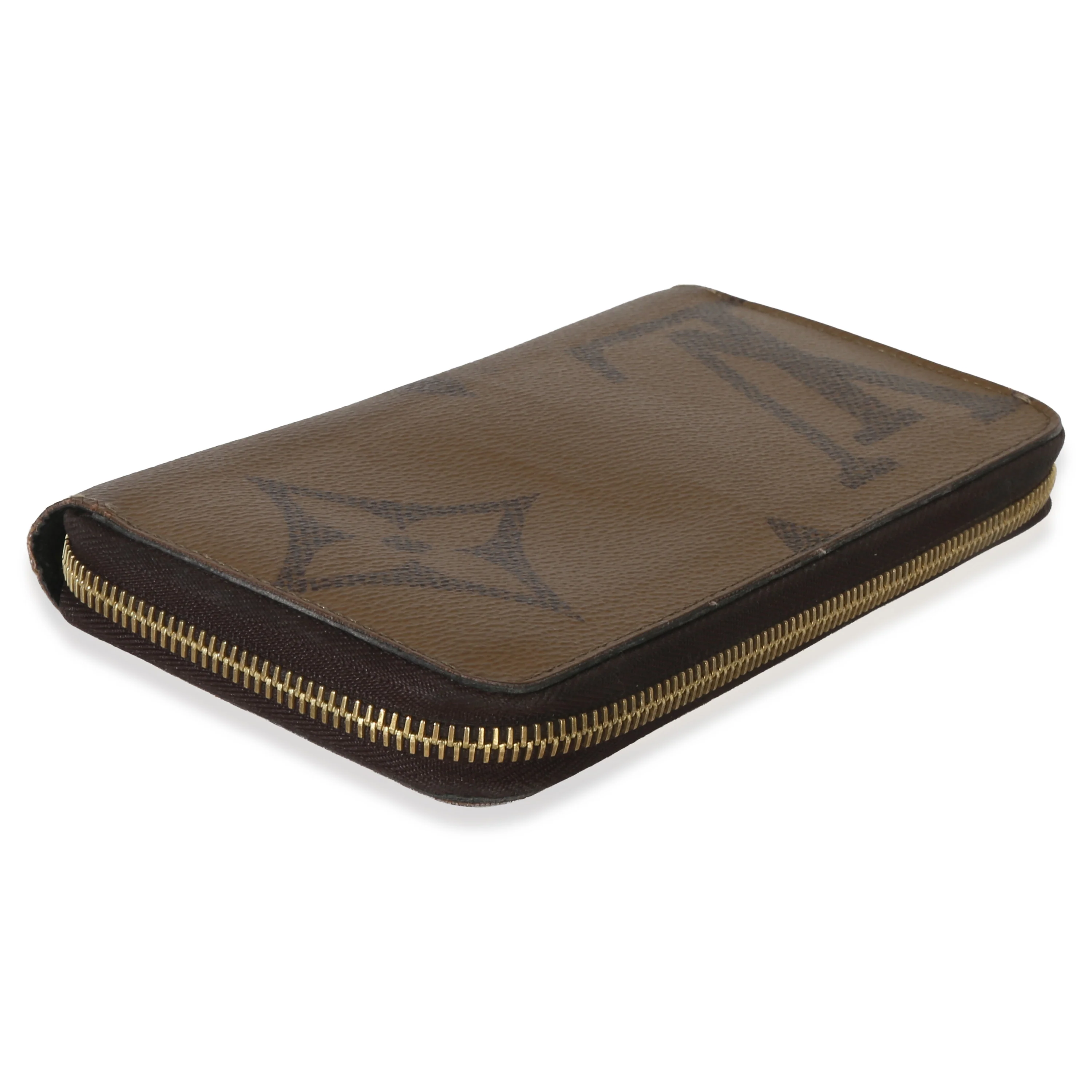 Giant Reverse Monogram Canvas Zippy Wallet - Image 6