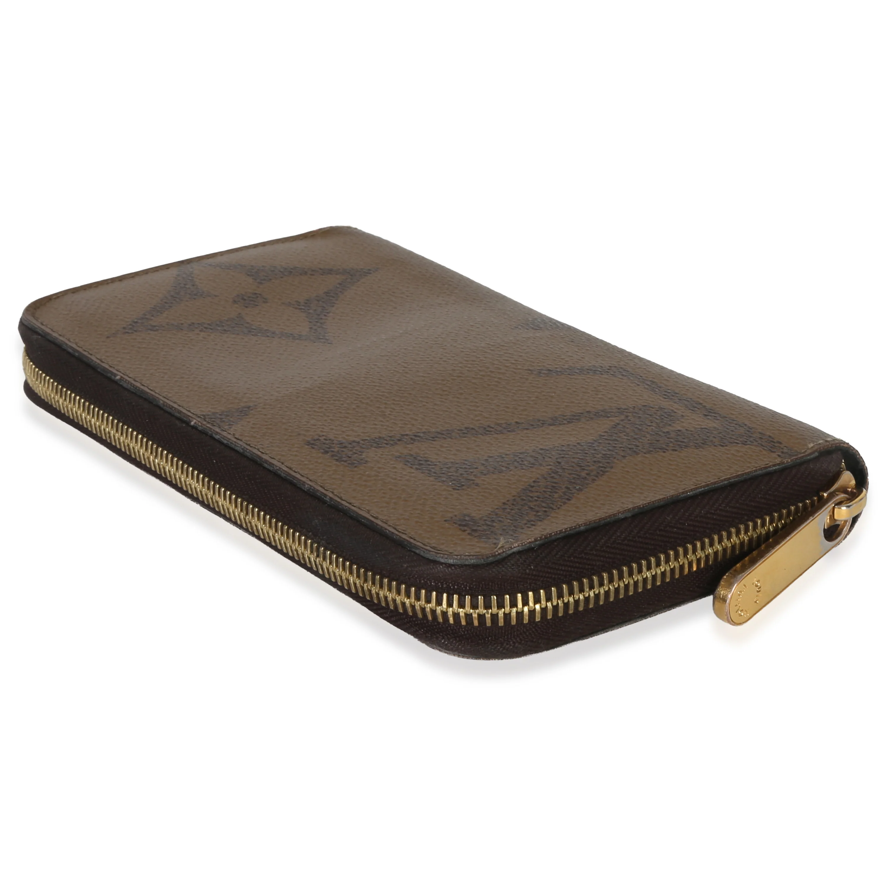 Giant Reverse Monogram Canvas Zippy Wallet - Image 7
