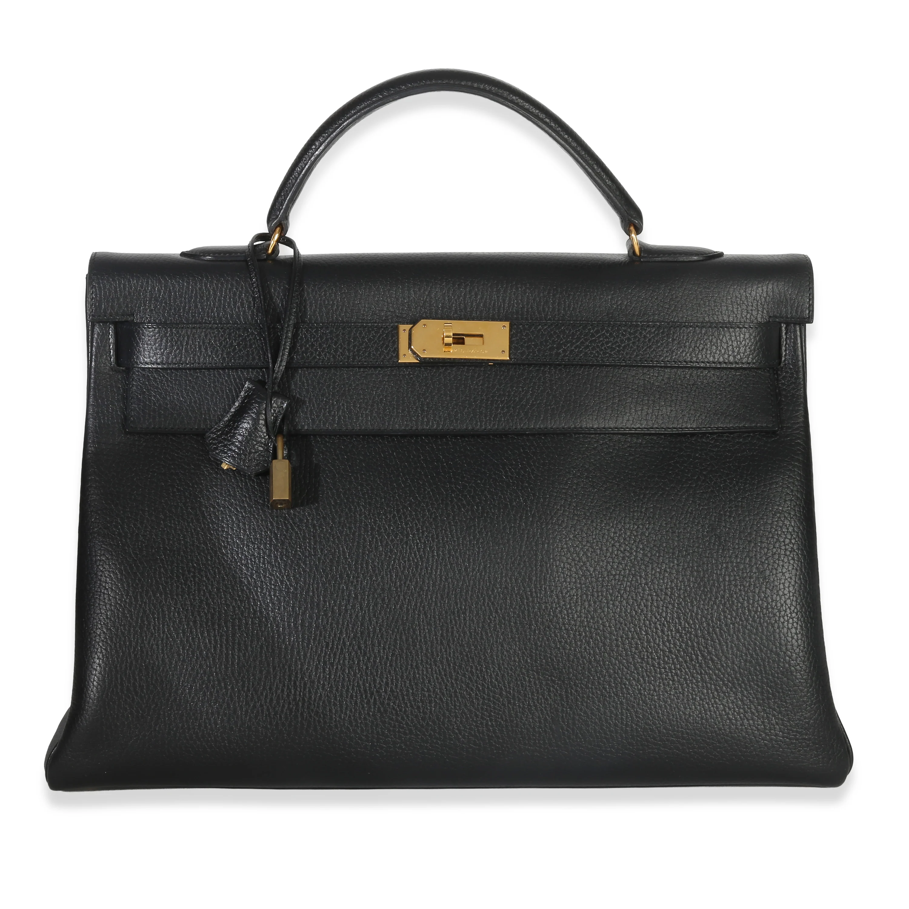 Vintage Black Ardennes Retourne Kelly 40 GHW