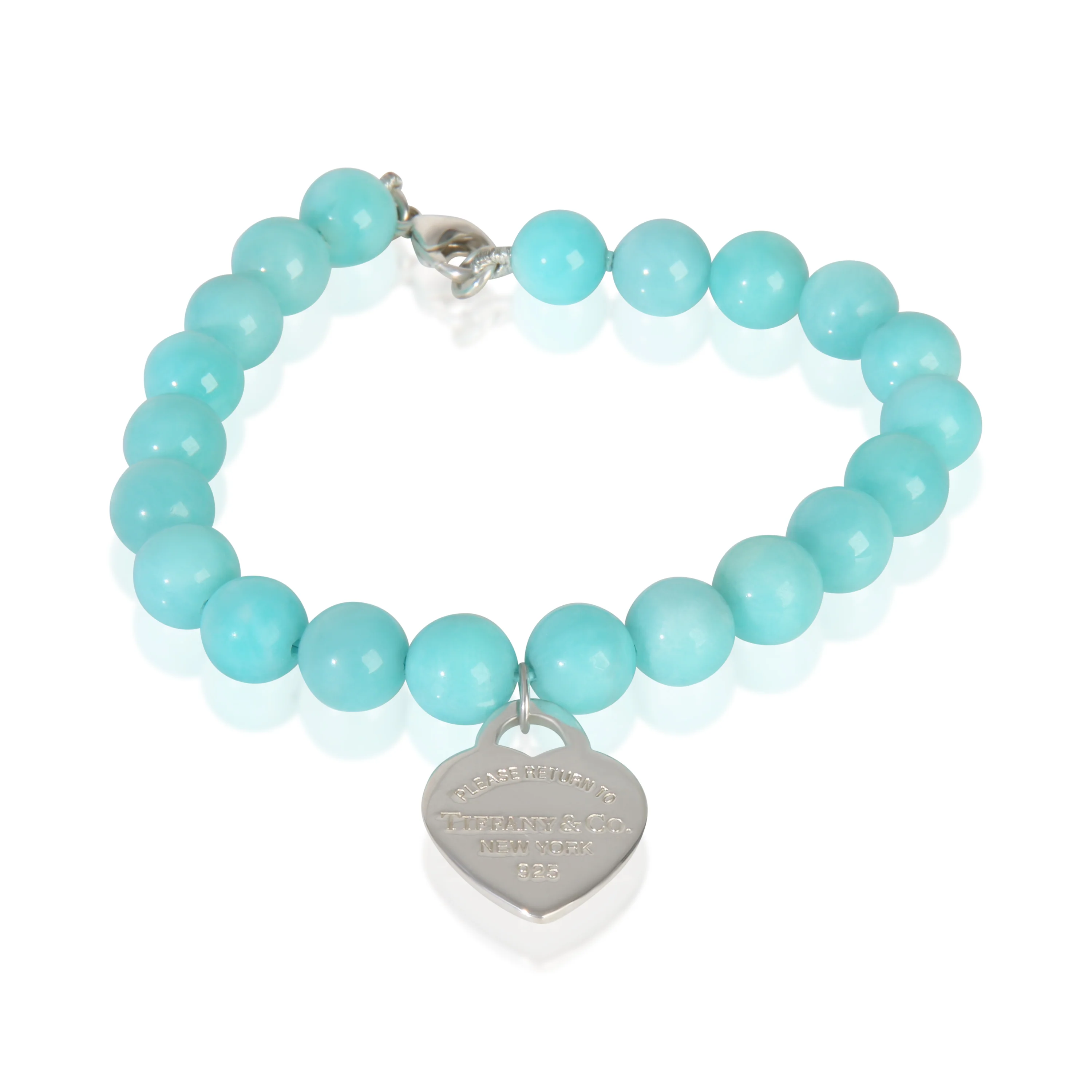 Sterling Silver Amazonite Return To Tiffany Bracelet