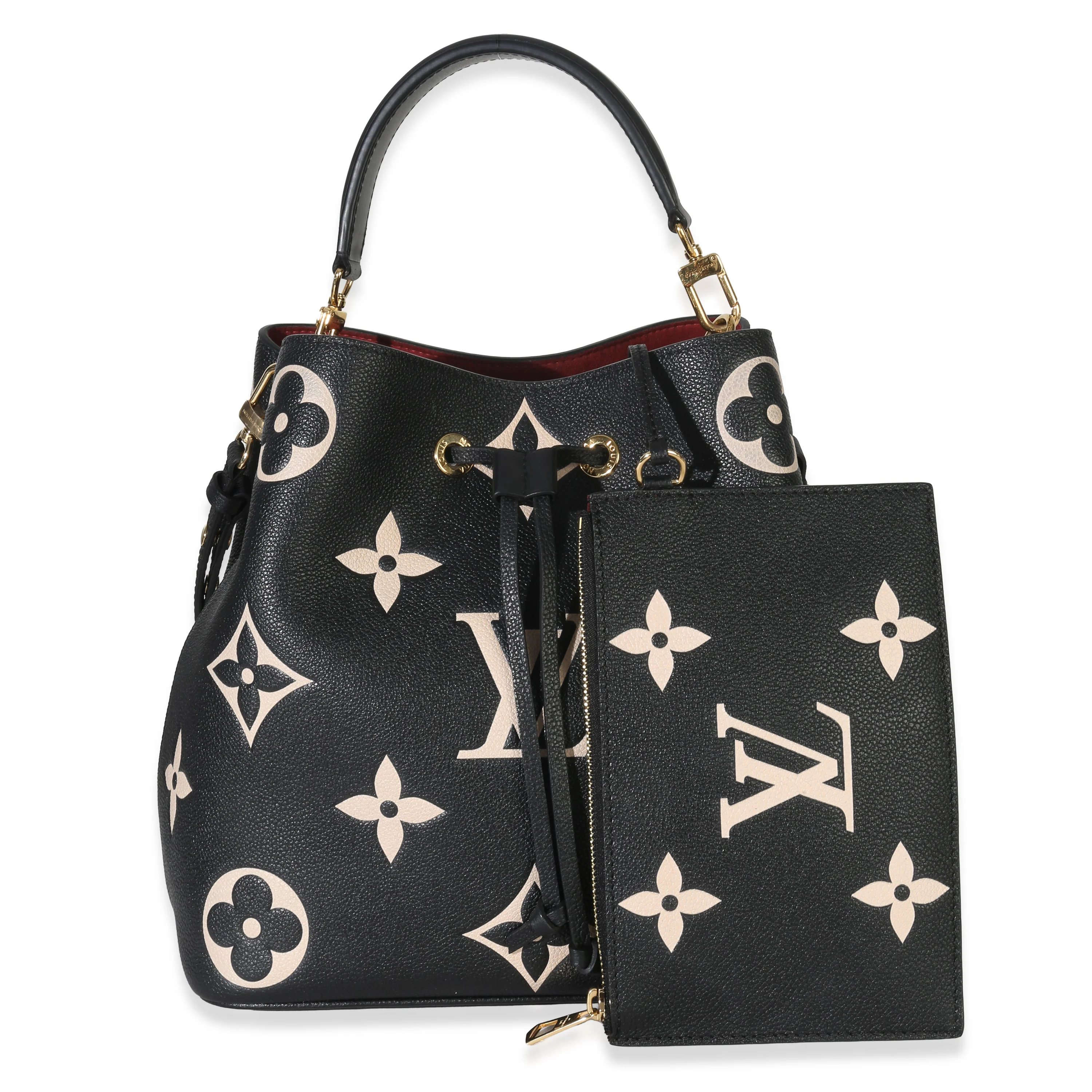 Black Beige Giant Monogram Empreinte NeoNoe MM