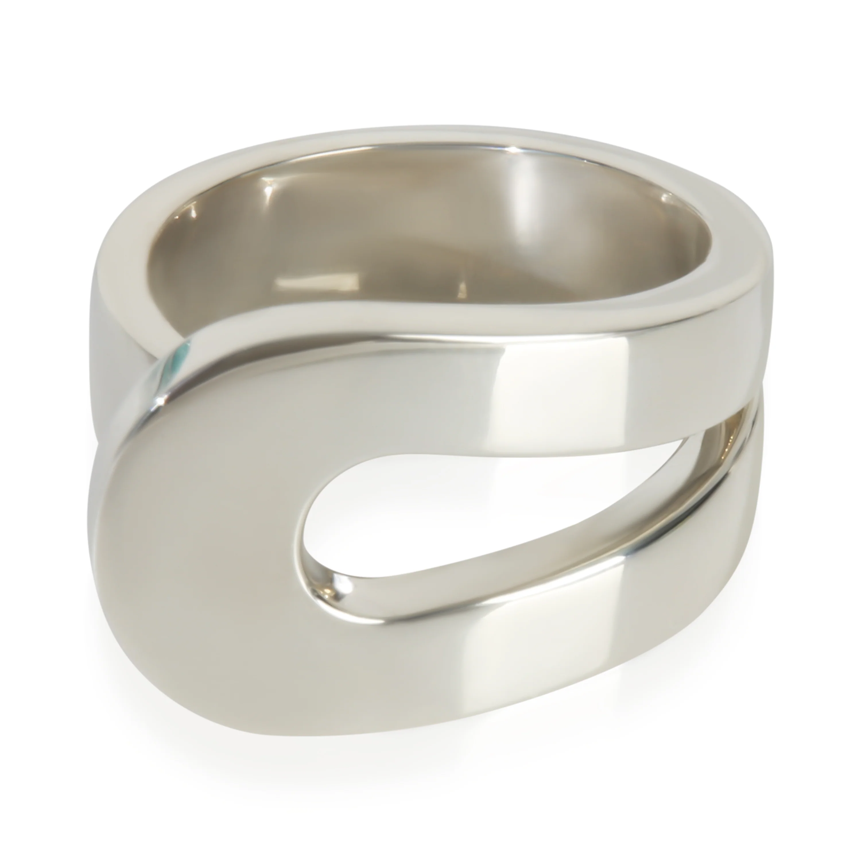Sterling Silver Loop Ring