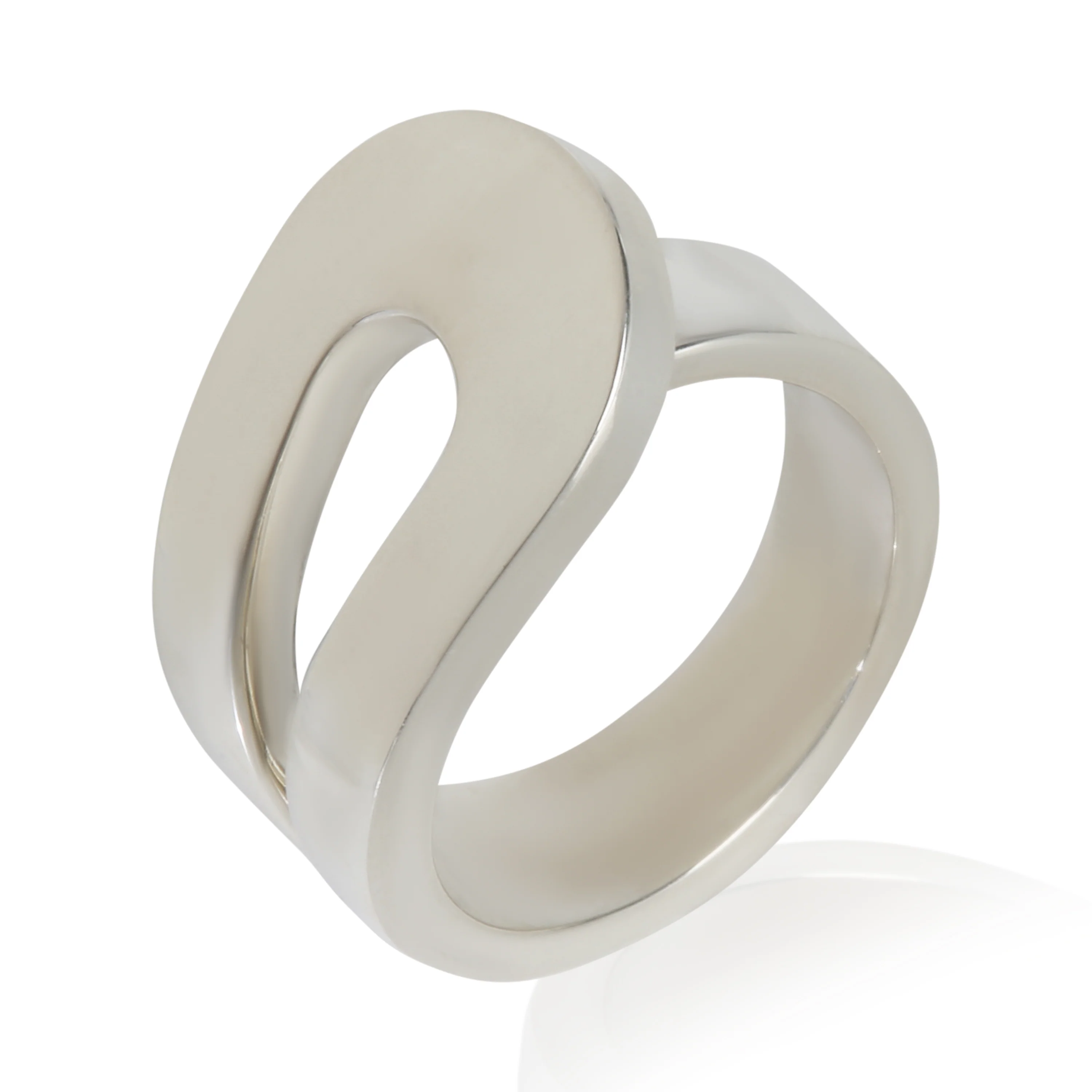 Sterling Silver Loop Ring - Image 4