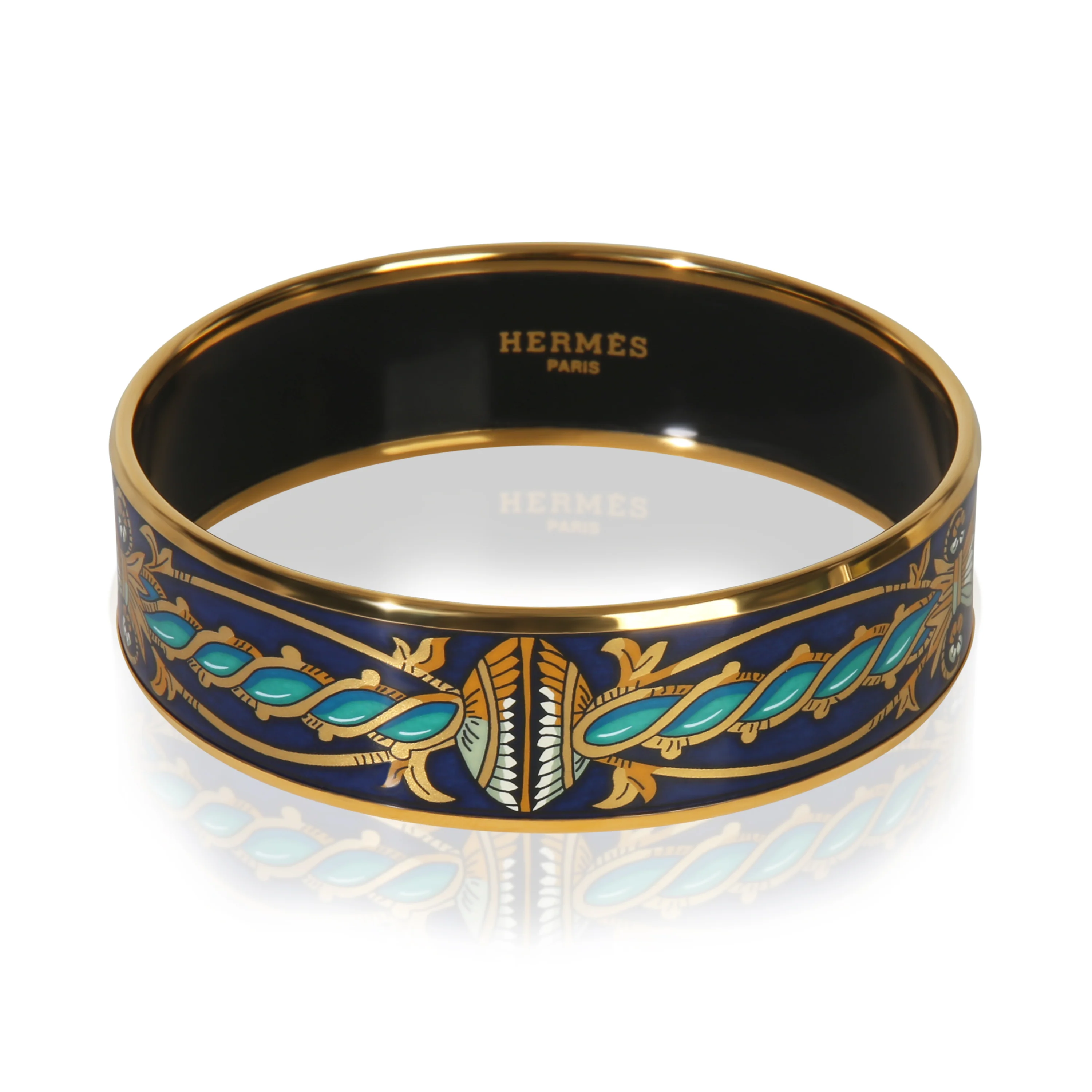 Gold-Plated  Wide Enamel