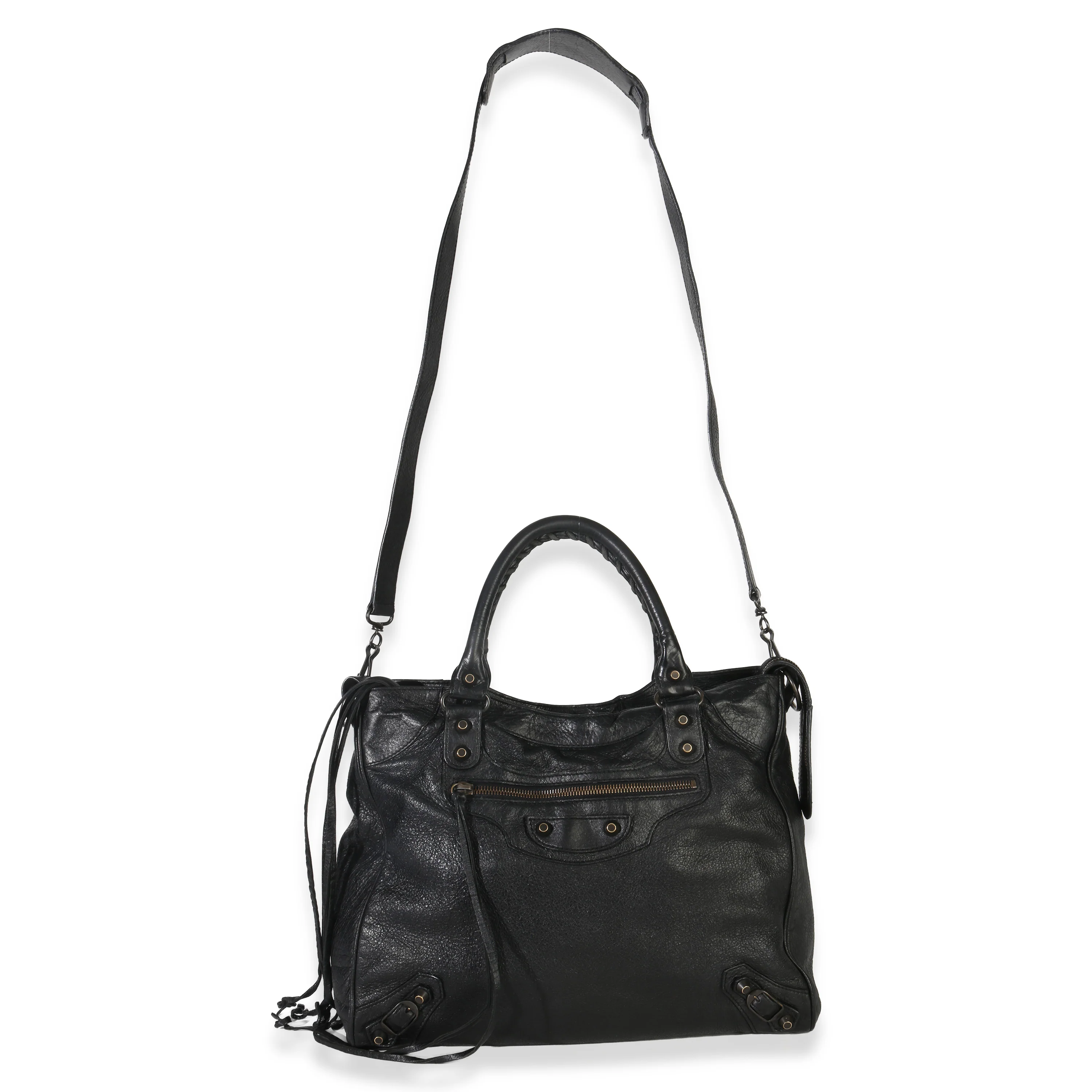 Black Agneau Classic Velo Bag - Image 8