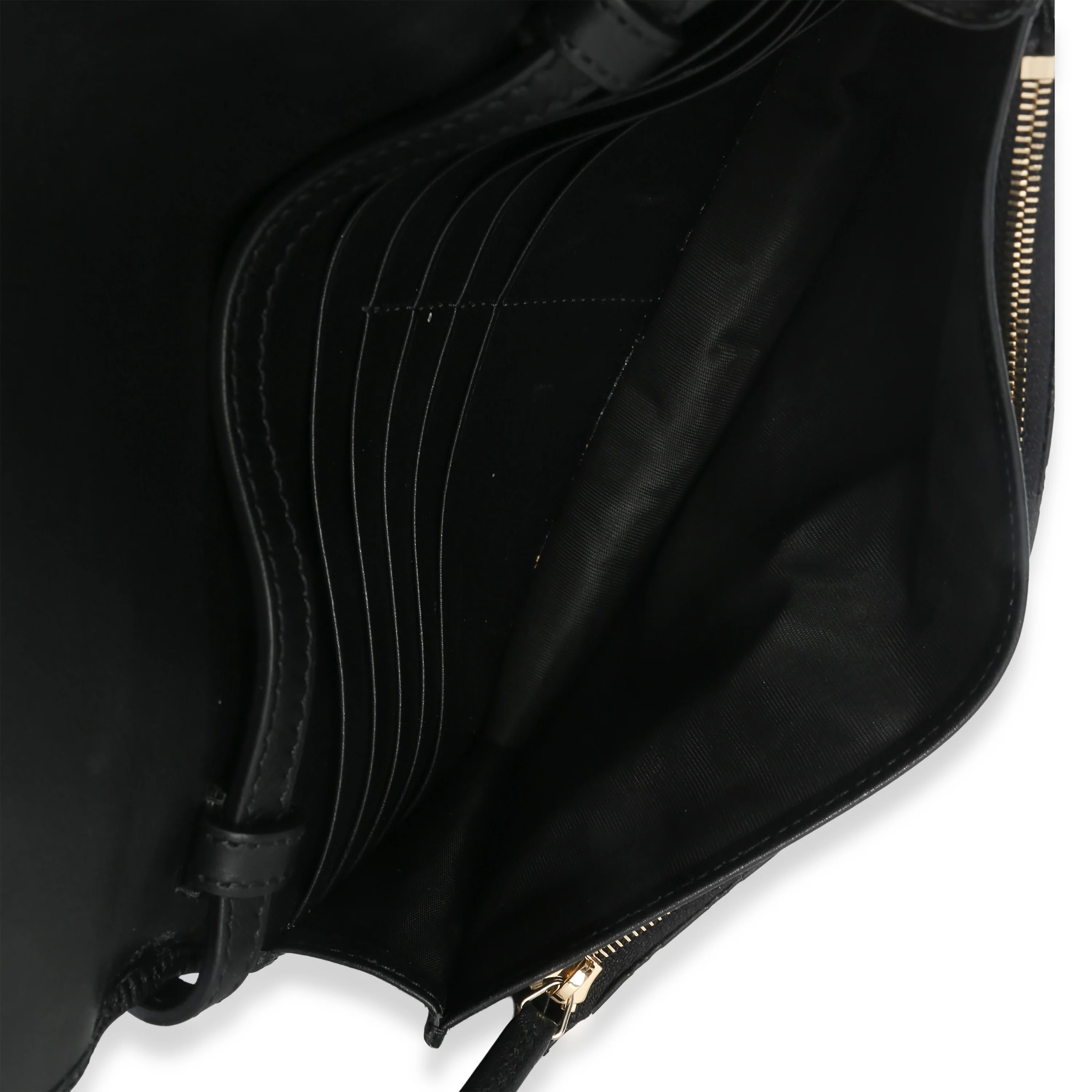 Black Microguccissima Crossbody Wallet - Image 9