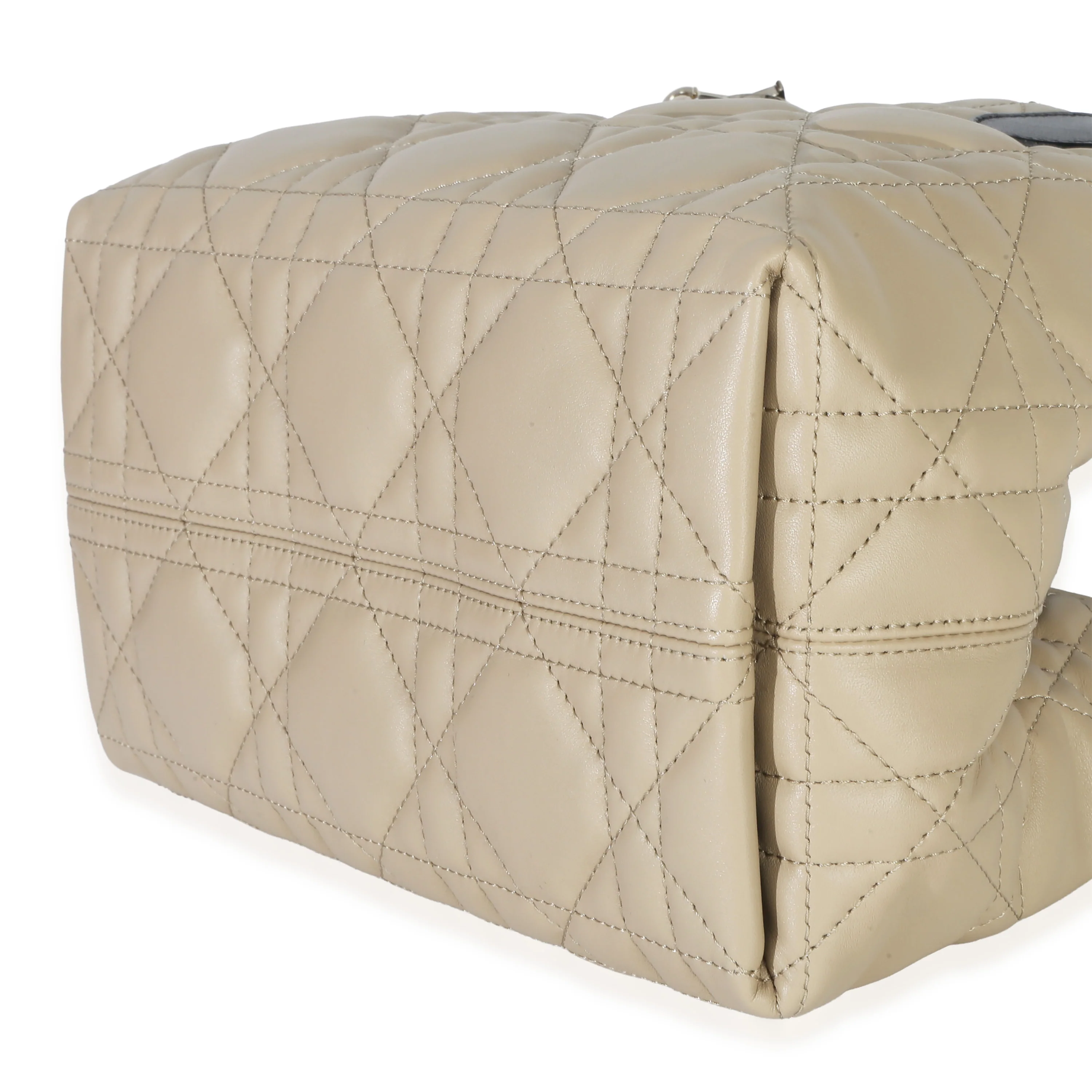 Rope Beige Black Calfskin Macrocannage Small Toujours - Image 6