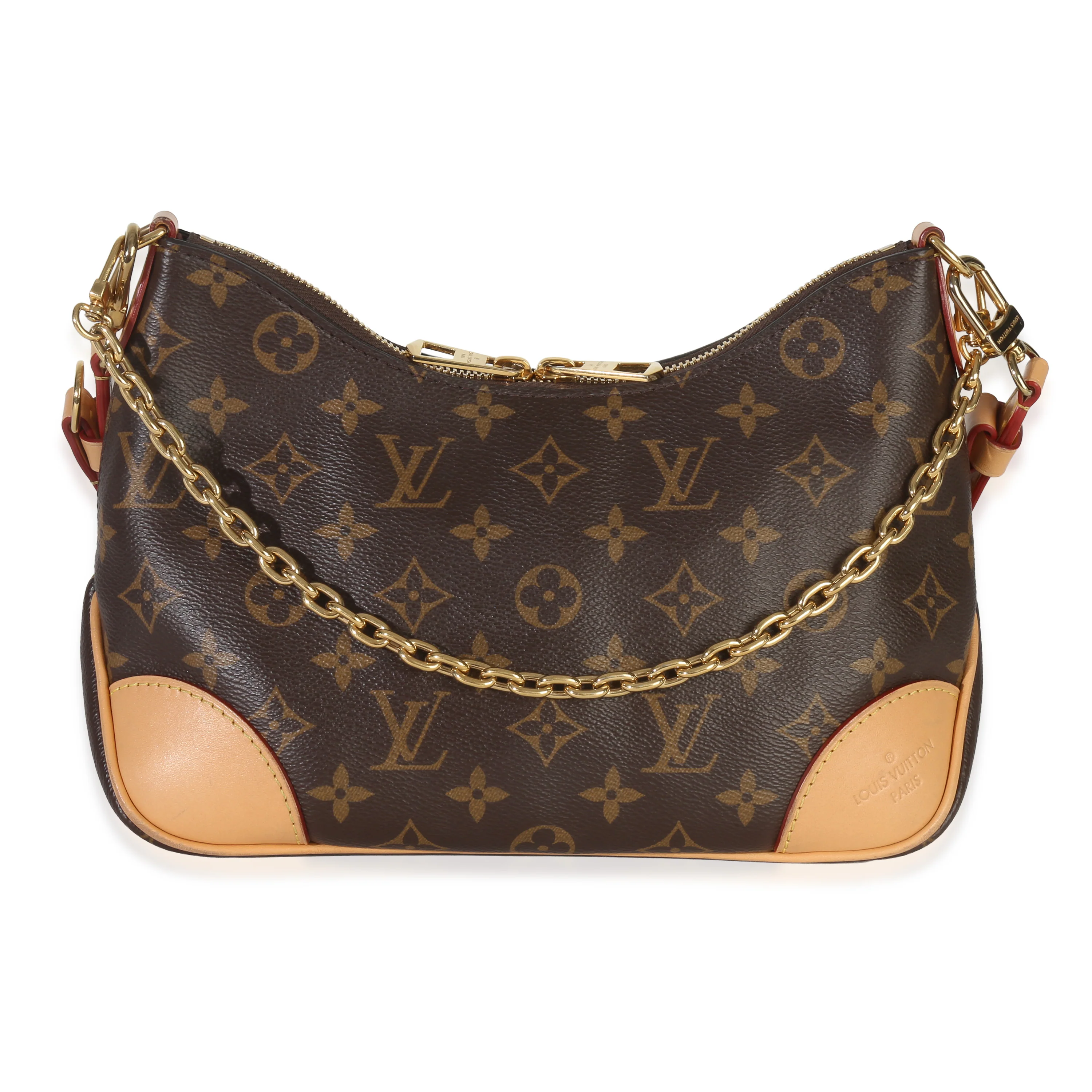 Natural Monogram Canvas Boulogne NM PM