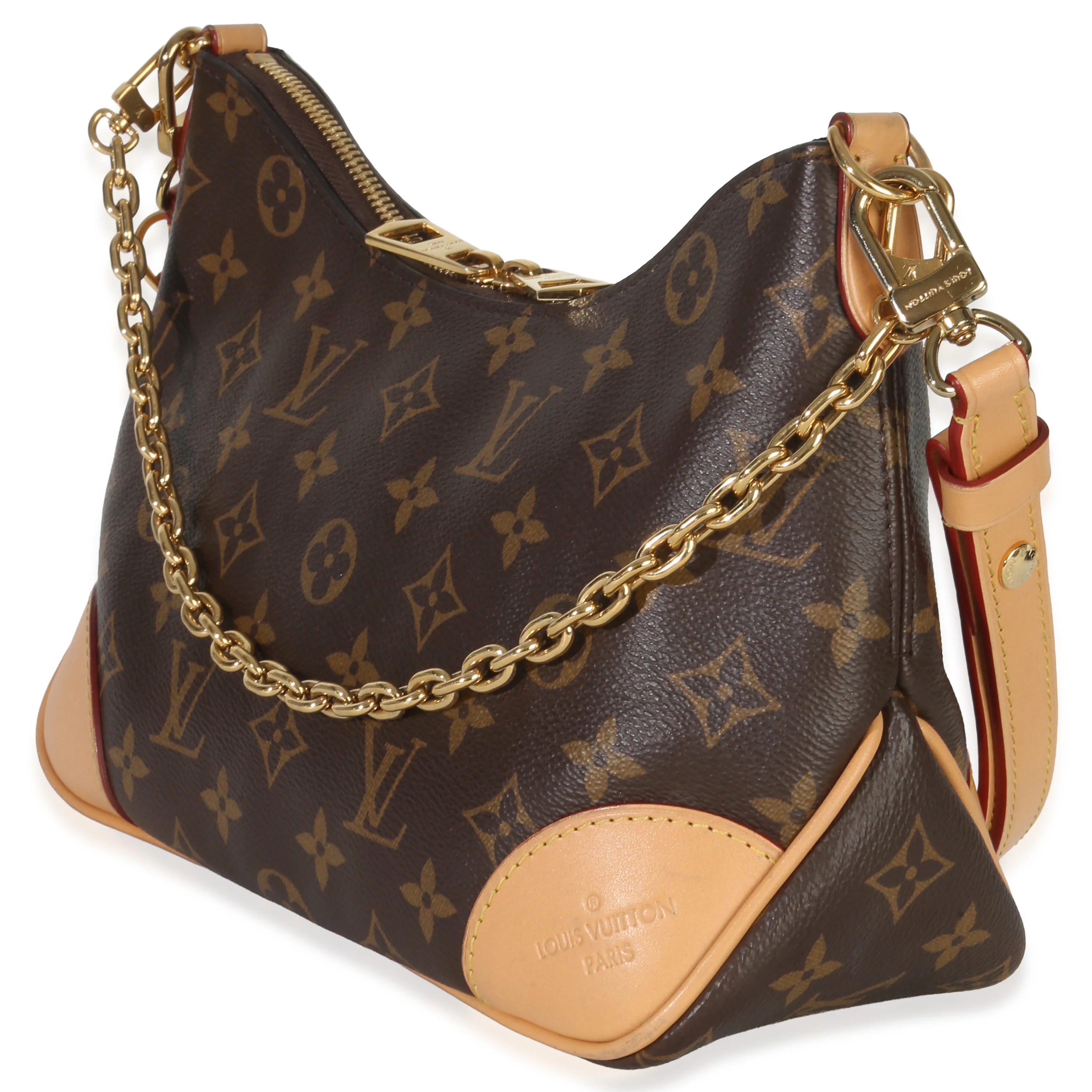 Natural Monogram Canvas Boulogne NM PM - Image 2