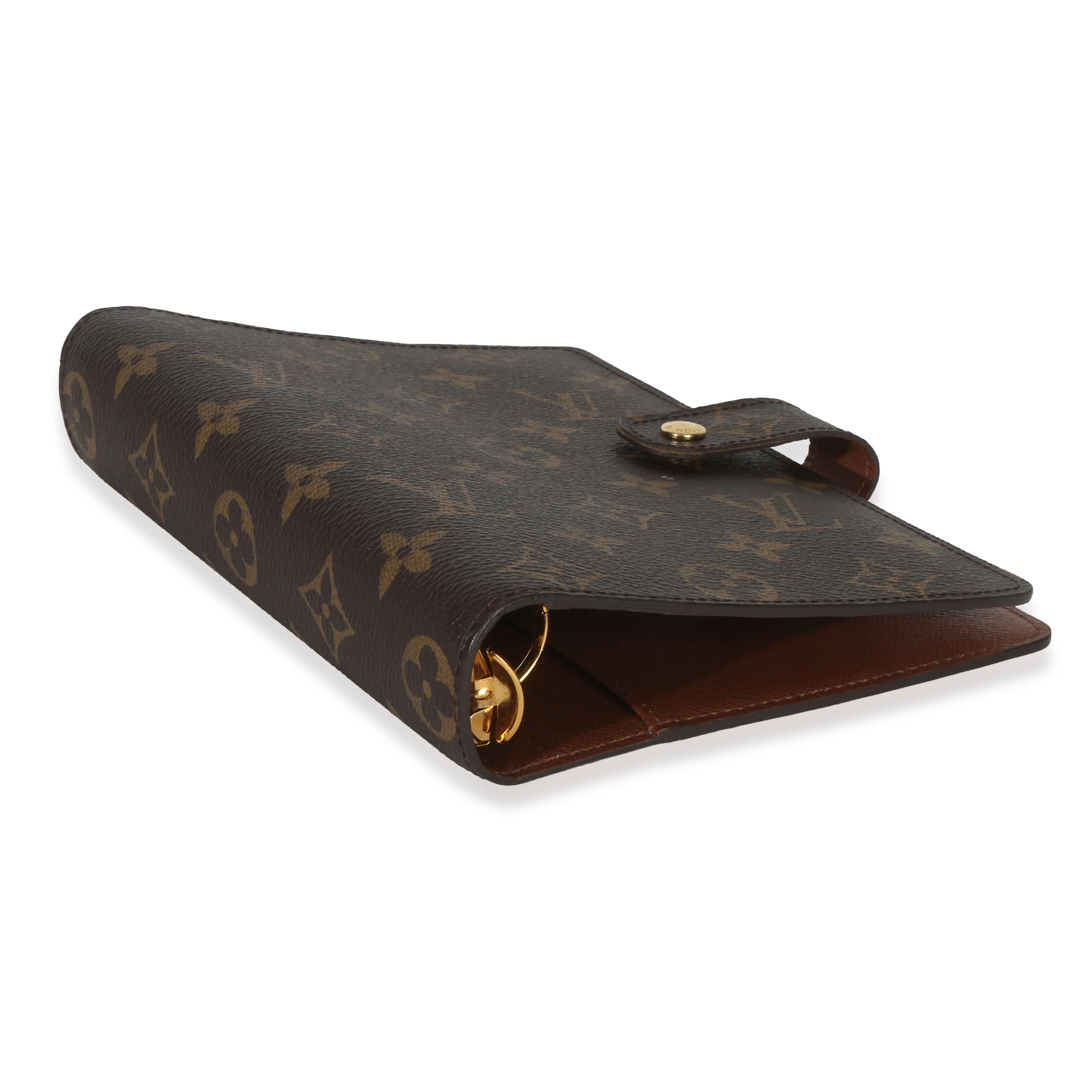 Monogram Canvas Small Ring Agenda Cover - Image 5