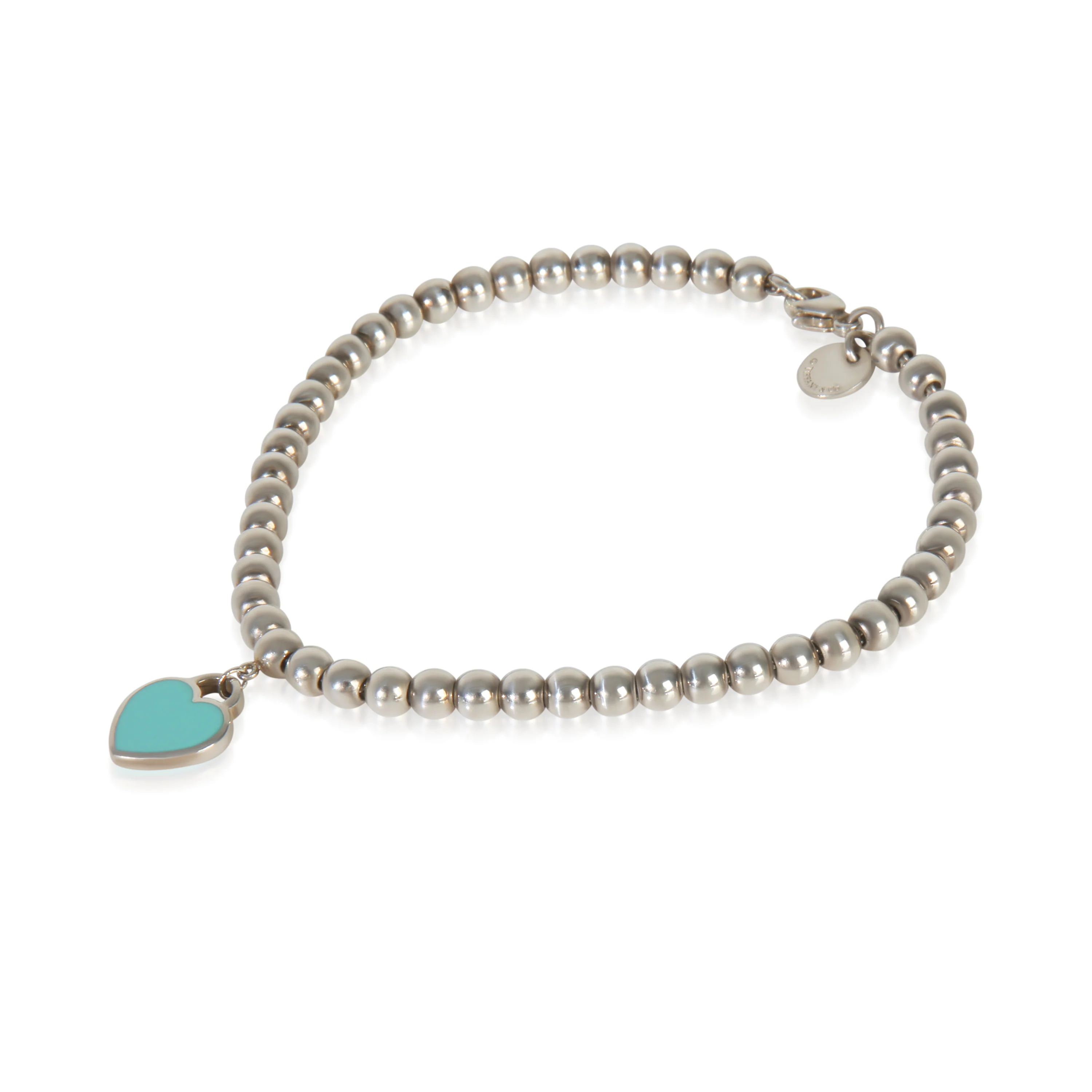 Sterling Silver Diamond Return To Tiffany Bracelet - Image 2