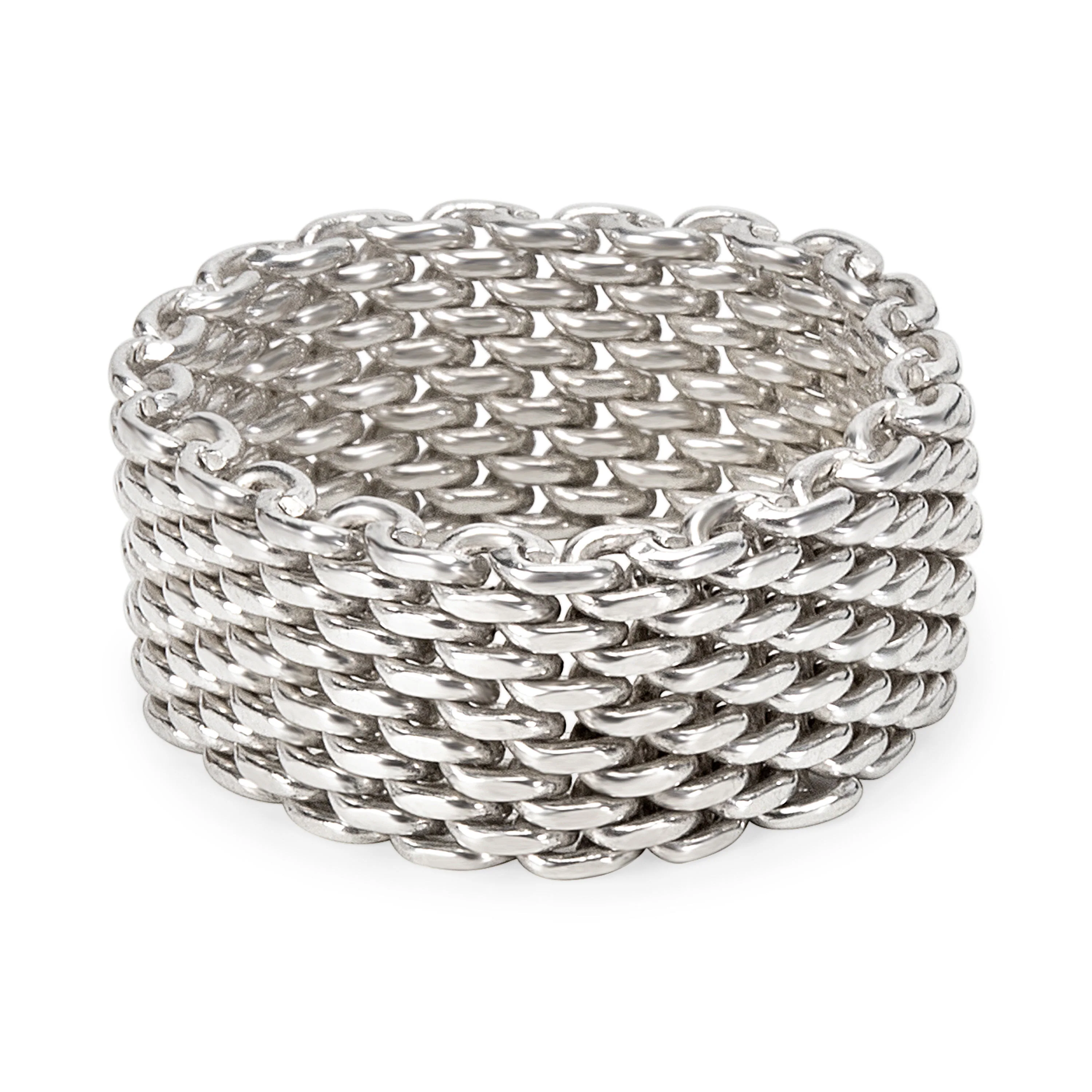 Sterling Silver  Somerset Mesh Ring - Image 2