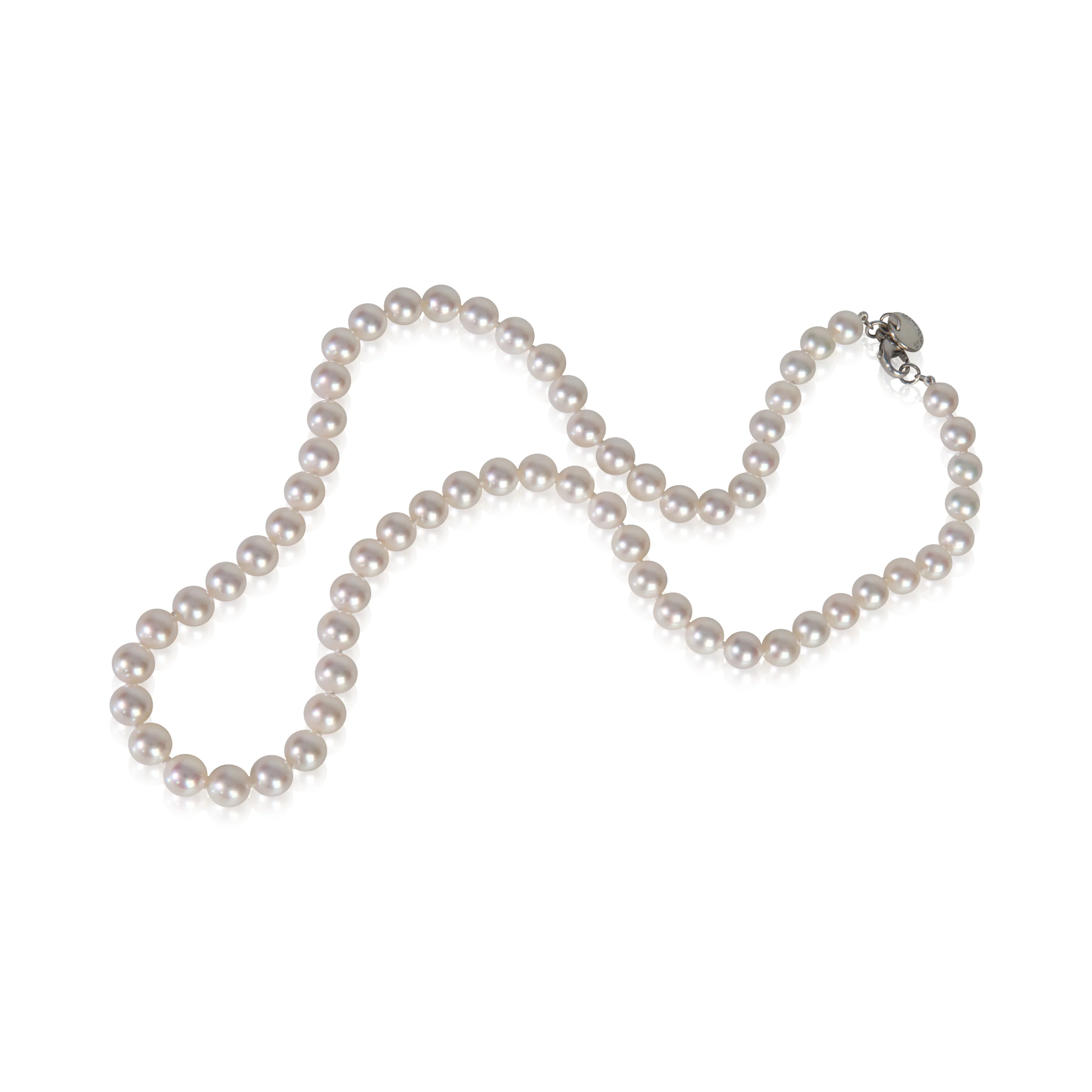 White Gold Pearl Pearl Essentials Necklace - Image 3