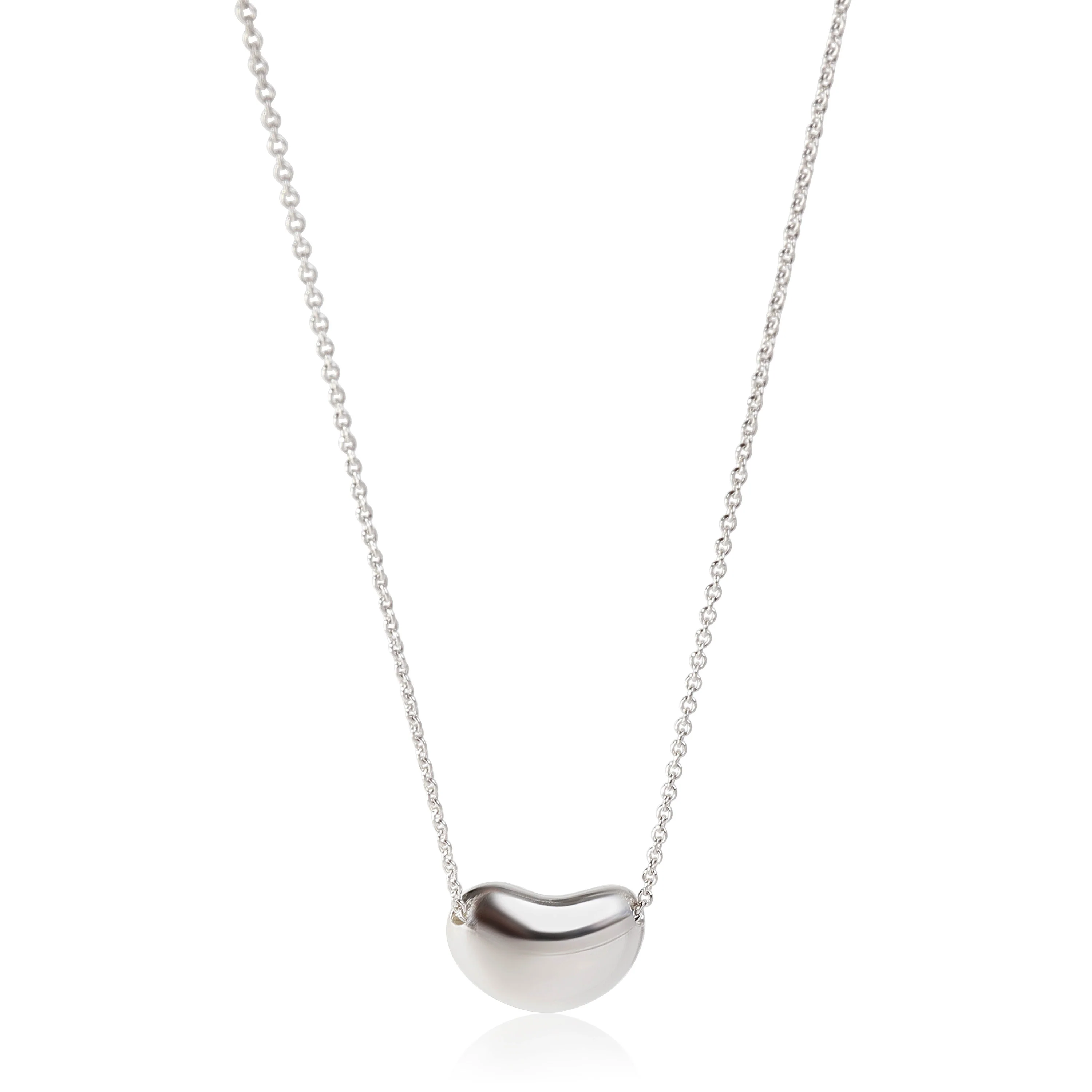 Sterling Silver  Elsa Peretti Bean Pendant