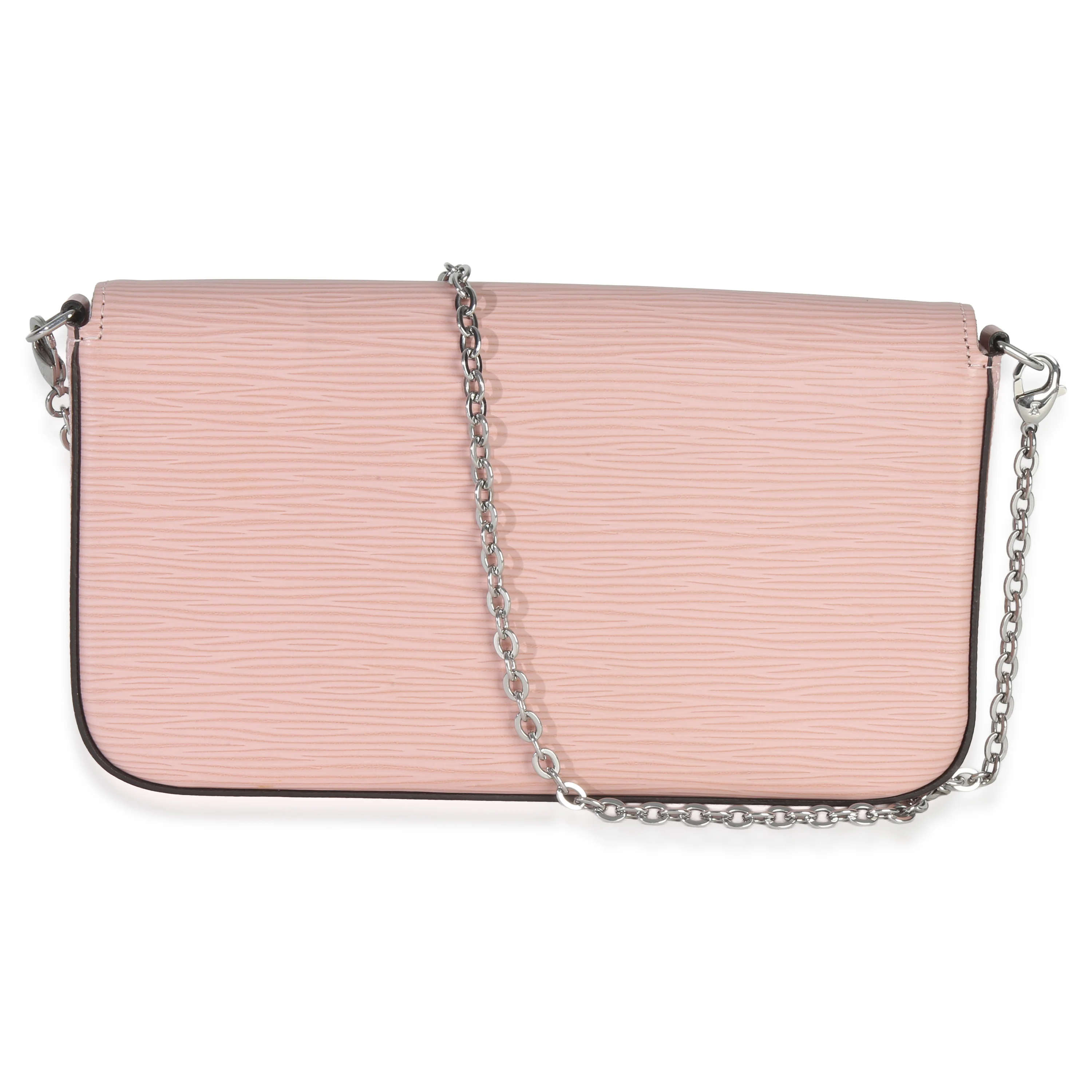 Rose Ballerine Epi Leather Félicie Pochette - Image 4