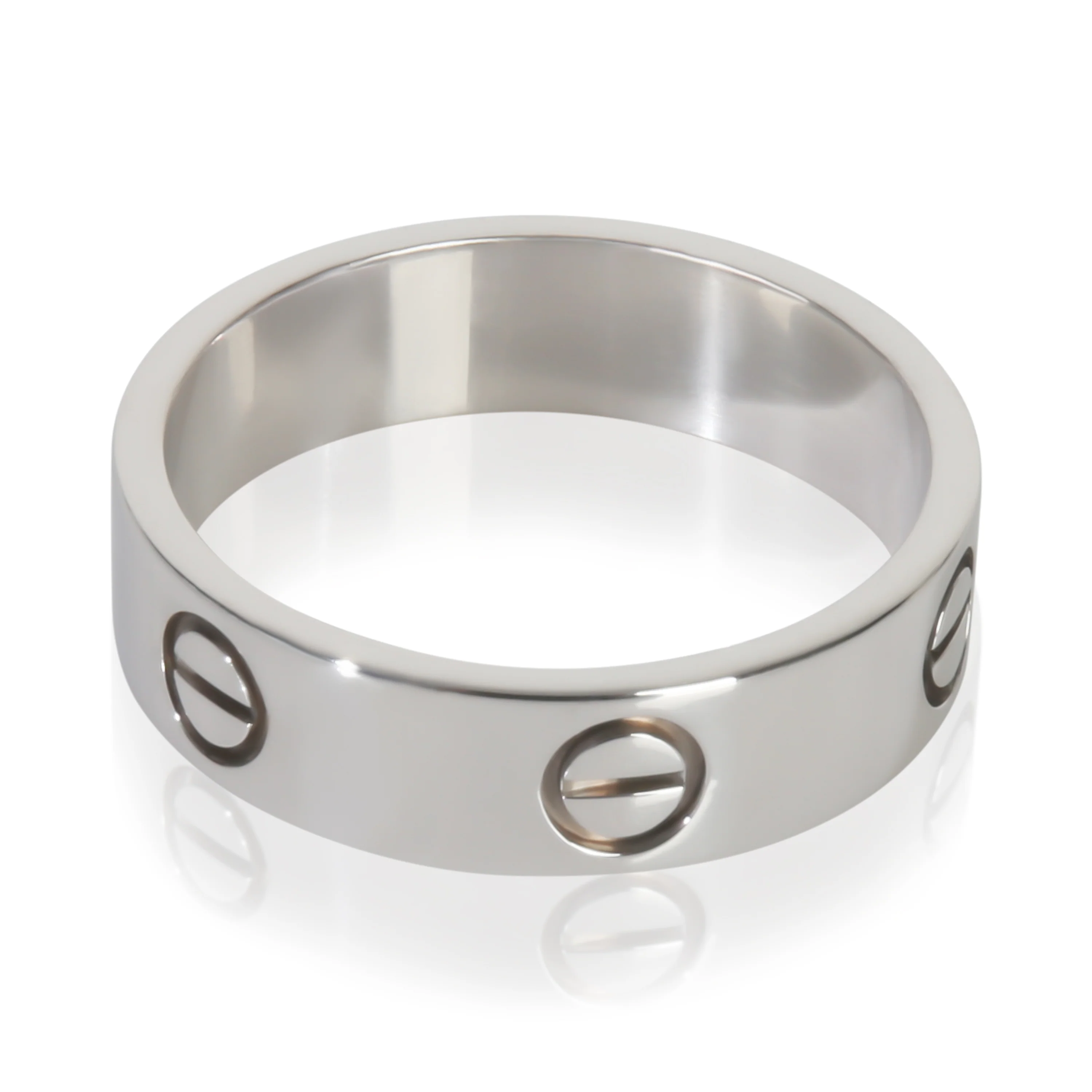 White Gold Love Ring - Image 3