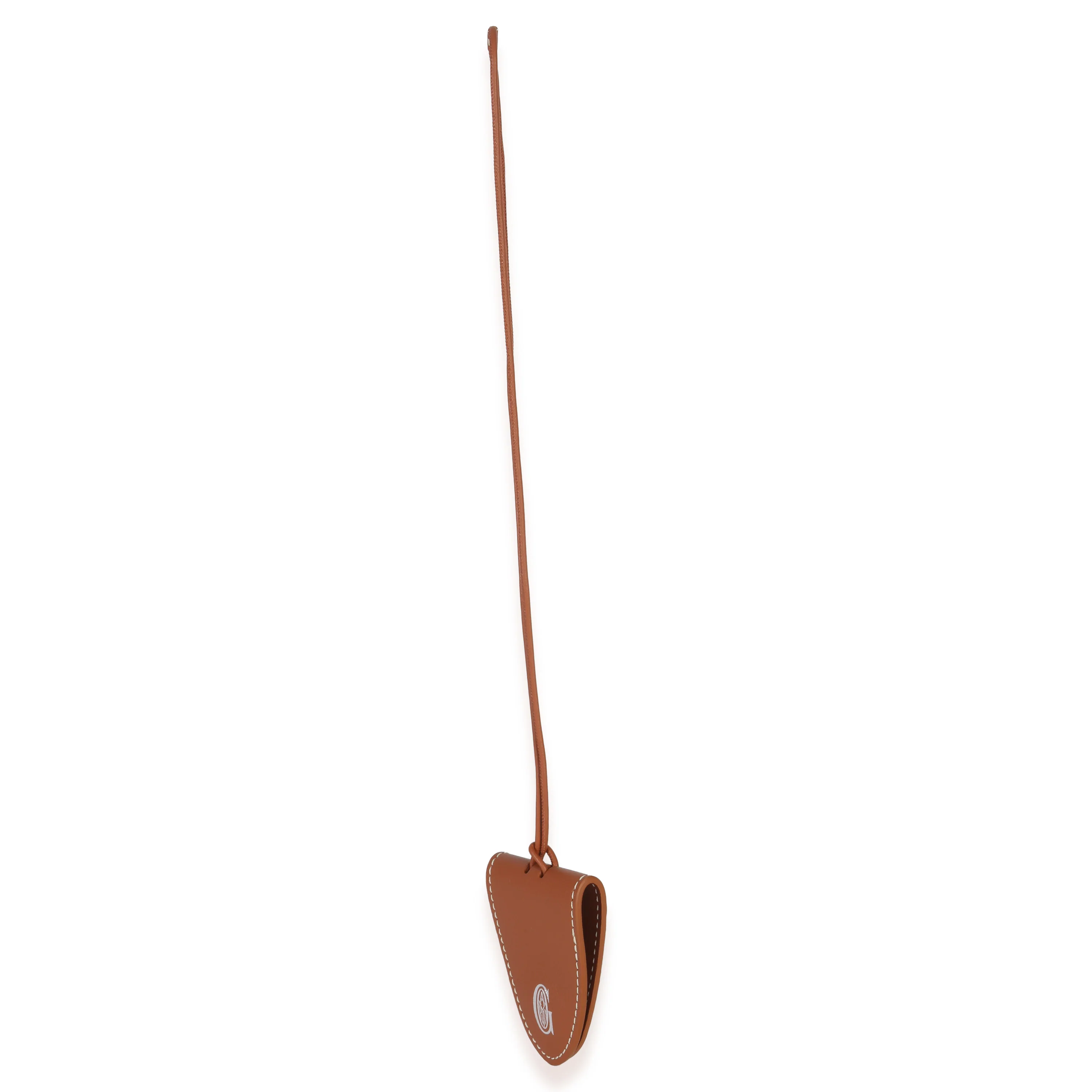 Brown Calfskin Bag Clip - Image 2