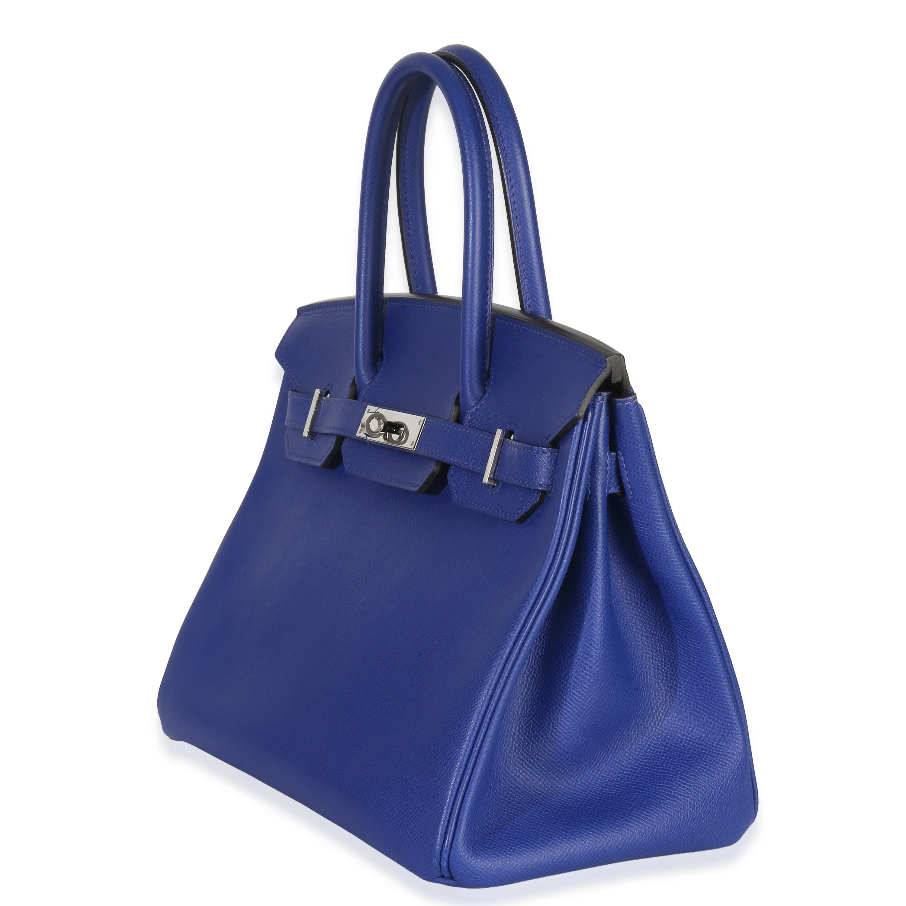 Bleu Electrique Epsom Birkin 30 PHW - Image 2