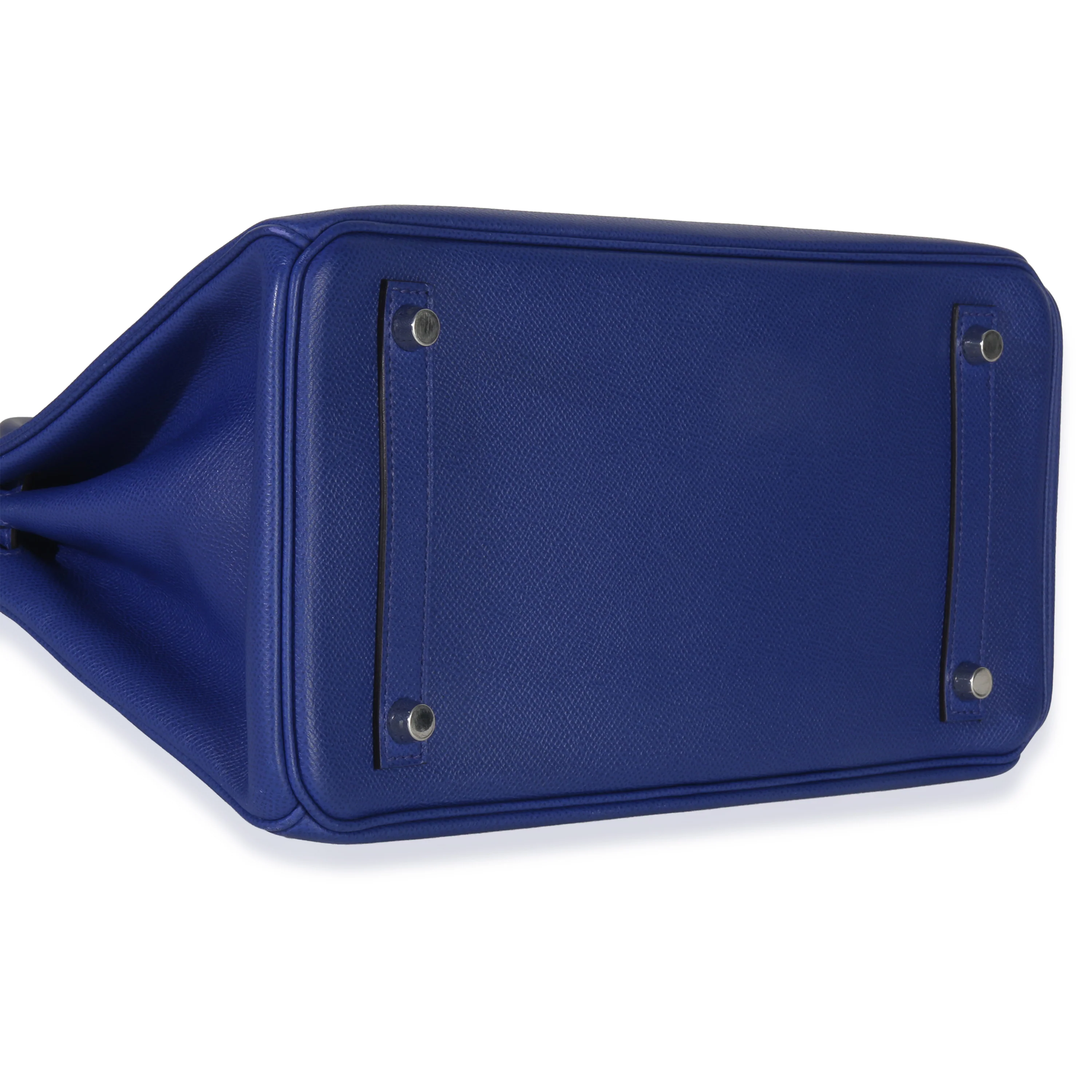 Bleu Electrique Epsom Birkin 30 PHW - Image 6