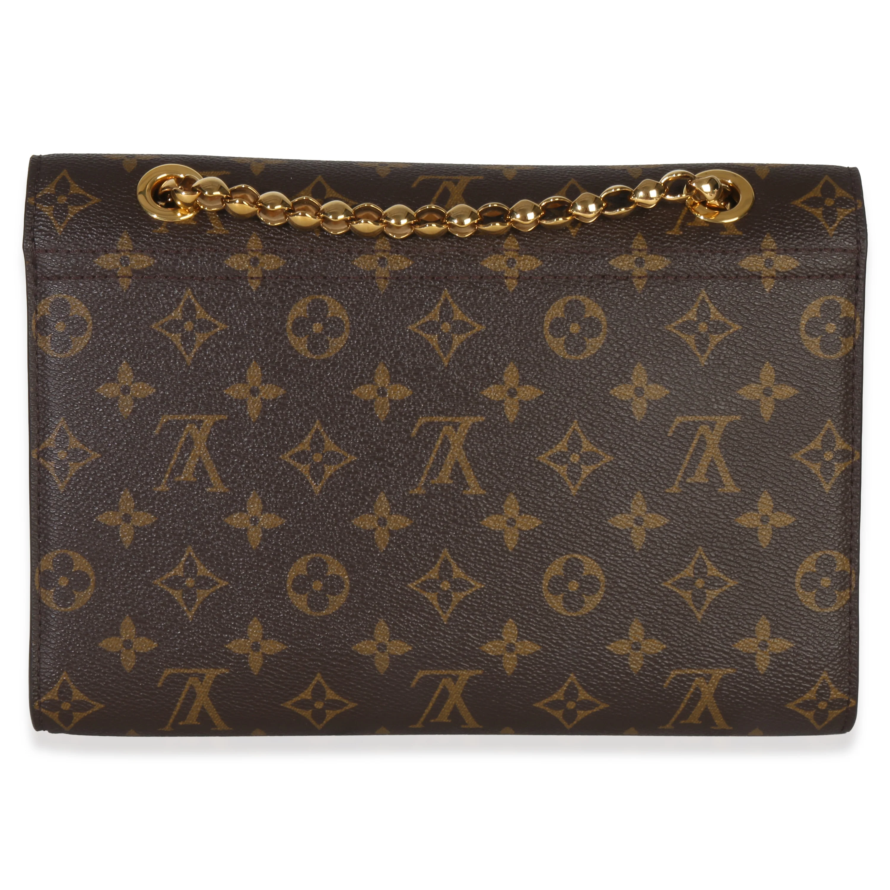 Black Taurillon Monogram Canvas Victoire Chain Bag - Image 4