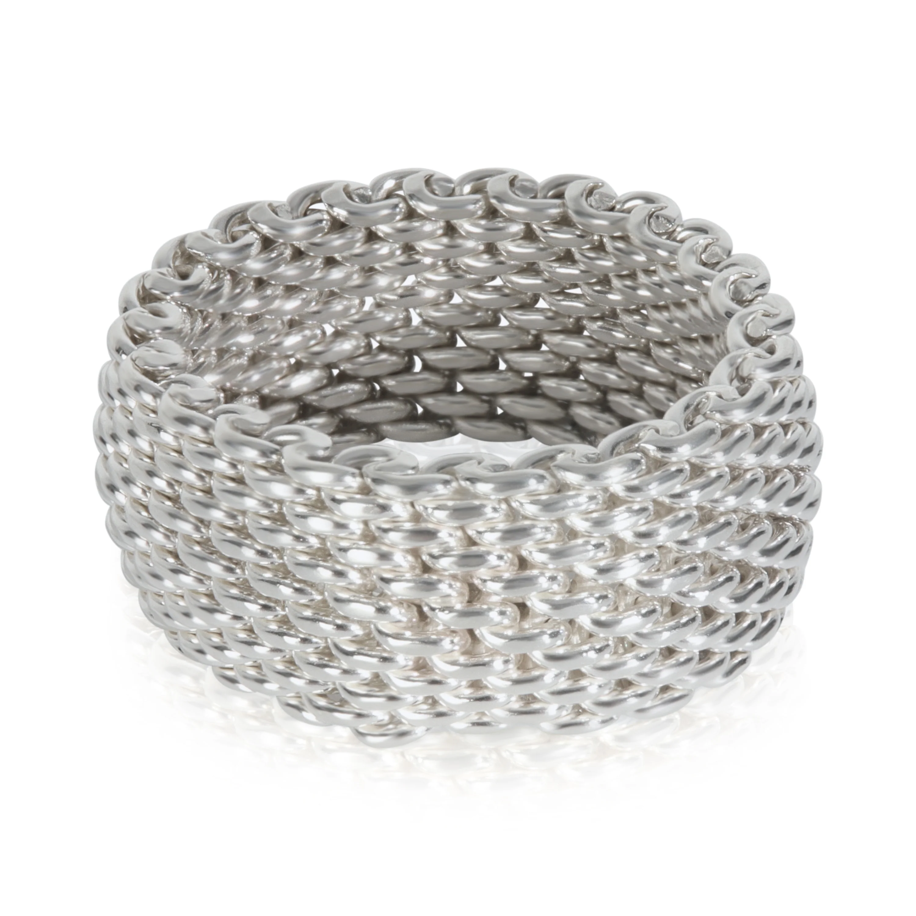 Sterling Silver  Somerset Mesh Ring - Image 3