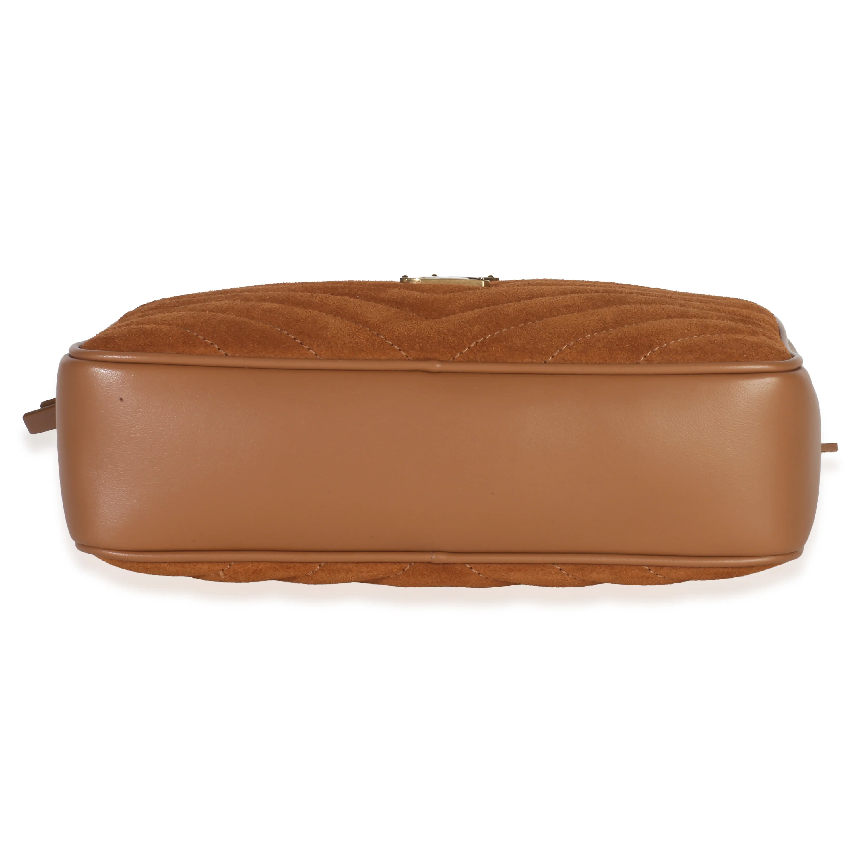 Cinnamon Suede Matelasse Monogram Lou Camera - Image 7