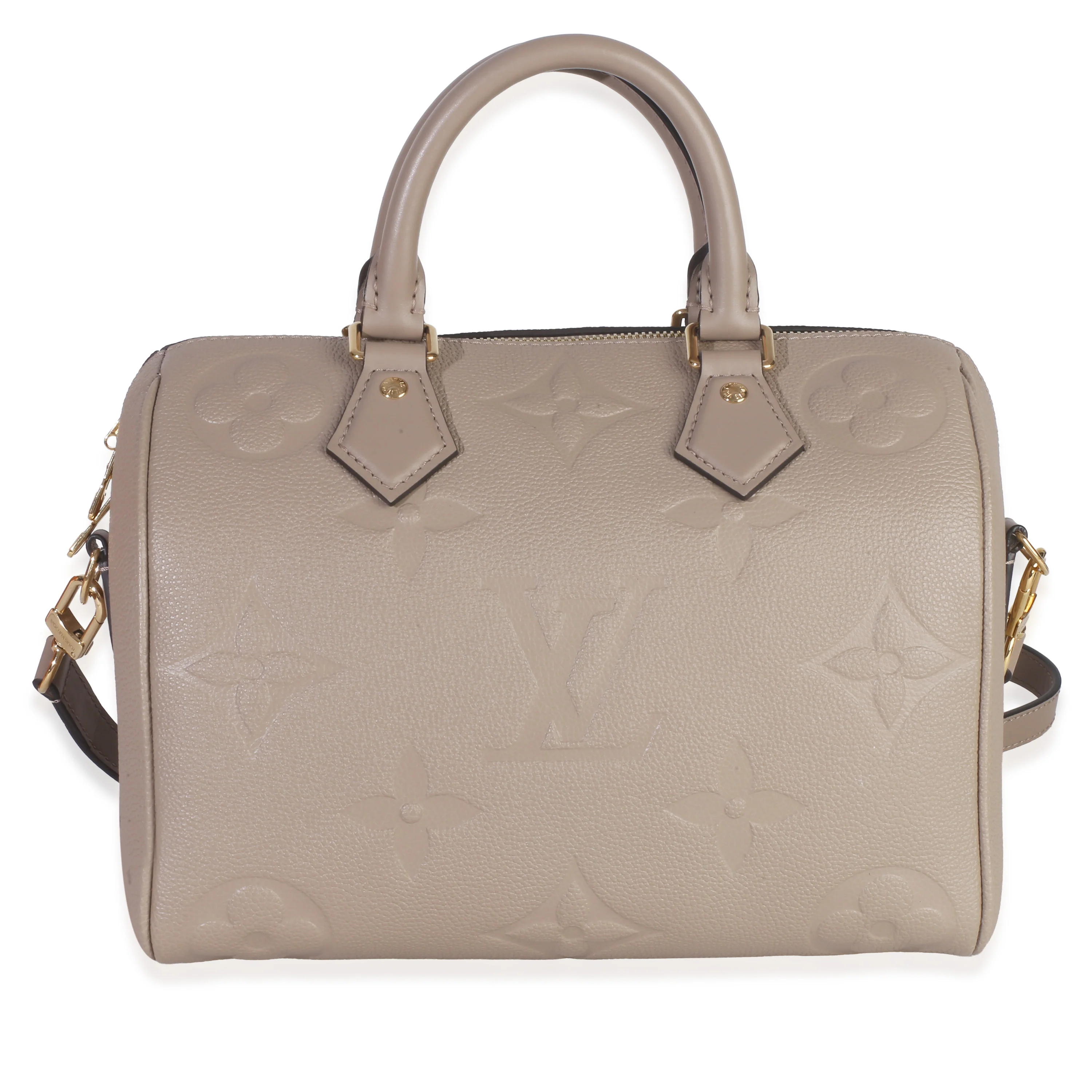Tourterelle Giant Monogram Empreinte Speedy Bandouliere 25