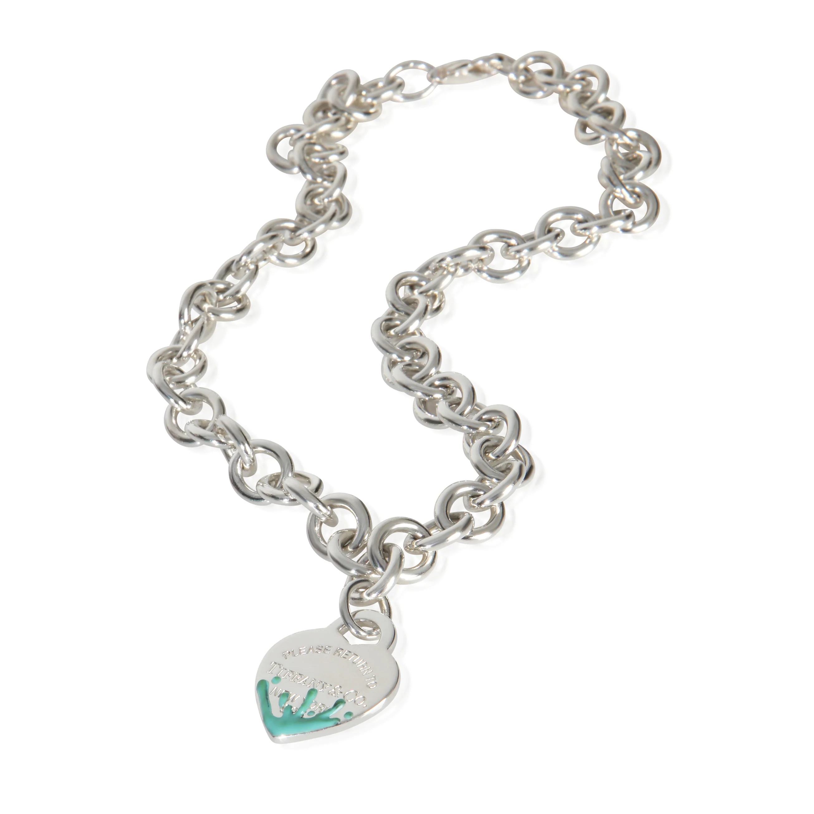 Sterling Silver  Return To Tiffany Splash Necklace - Image 2