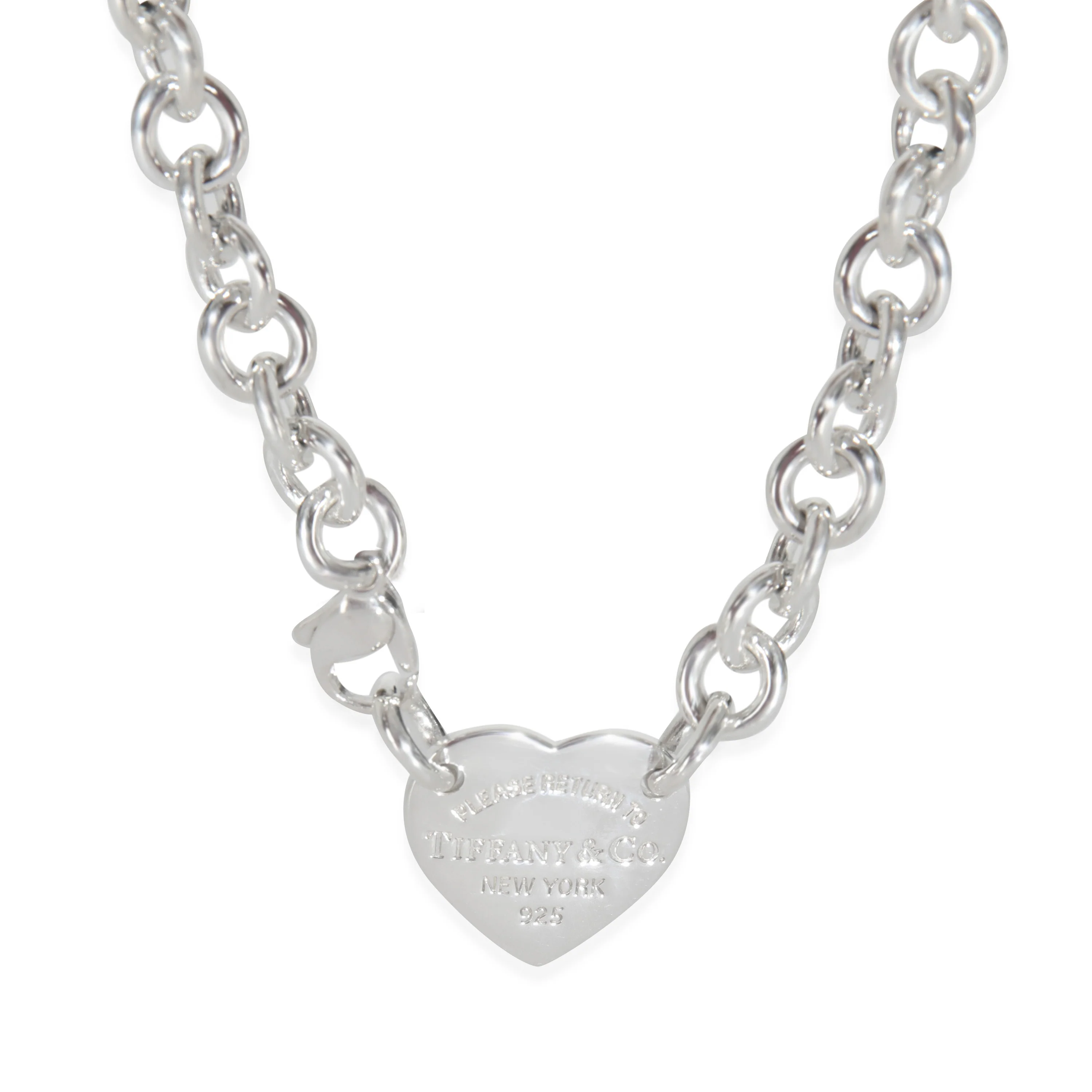 Sterling Silver  Return To Tiffany Necklace