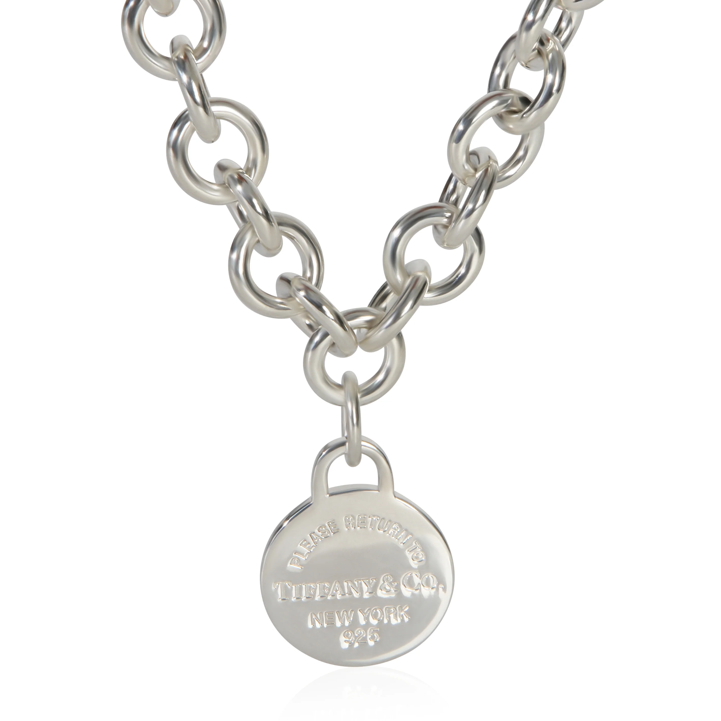 Sterling Silver  Return To Tiffany Necklace