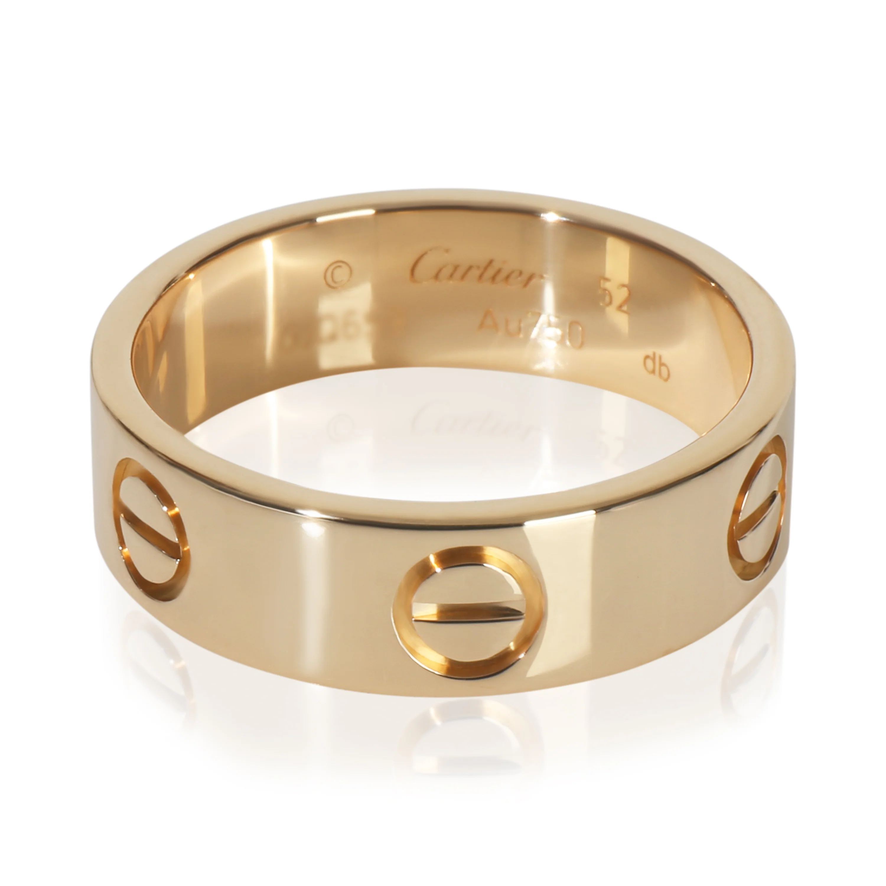 Yellow Gold  Love Ring