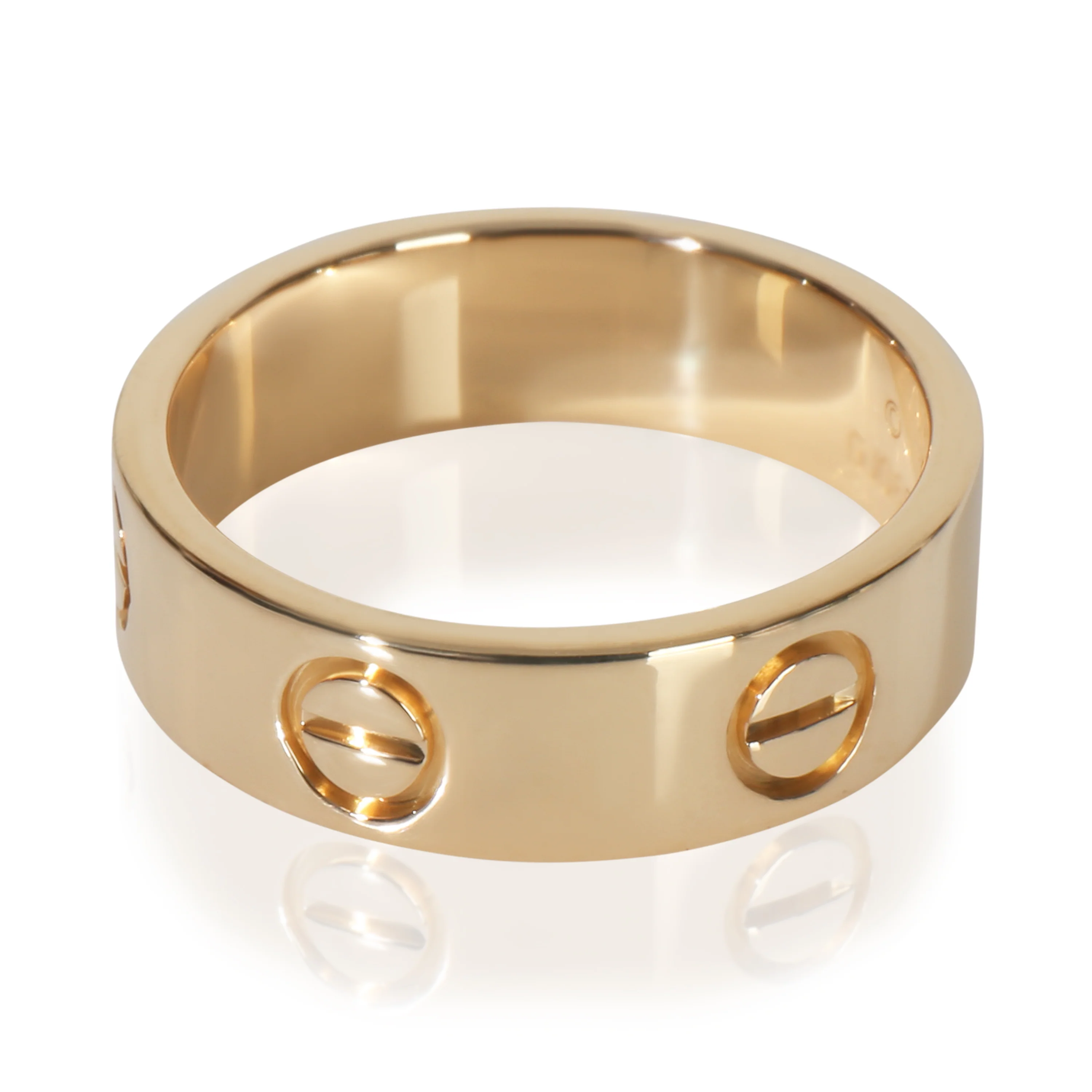 Yellow Gold  Love Ring - Image 2